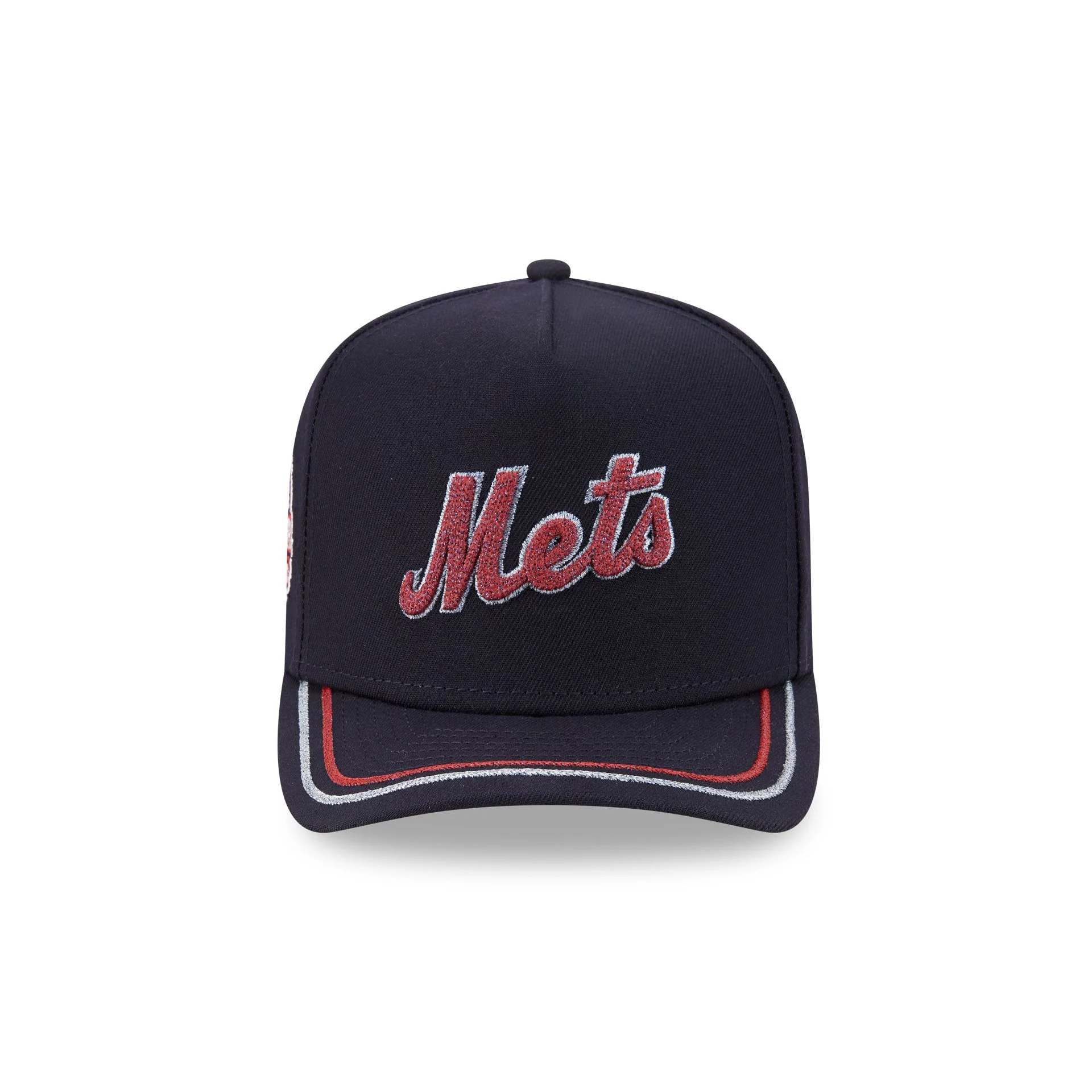 New York Mets All-Star Game Navy 59FIFTY A-Frame Fitted Hat - Image 2