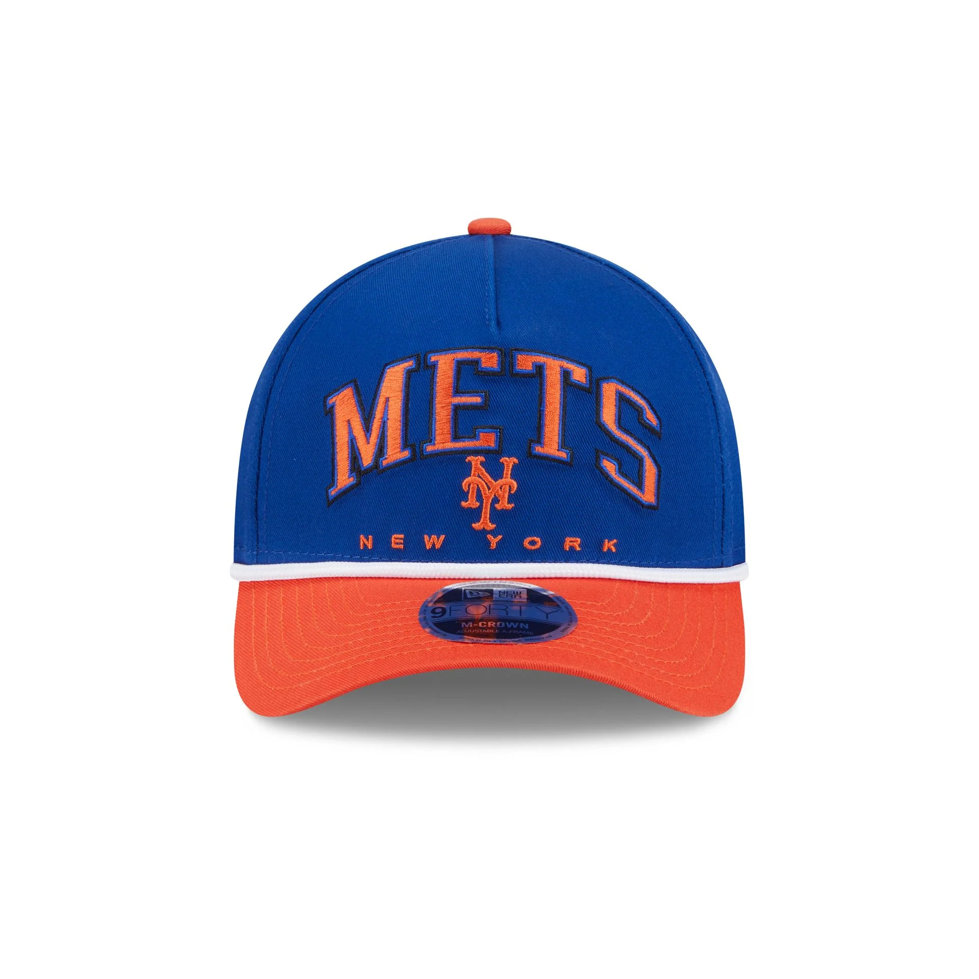 New York Mets Arch 9FORTY M-Crown A-Frame Snapback Hat - Image 2