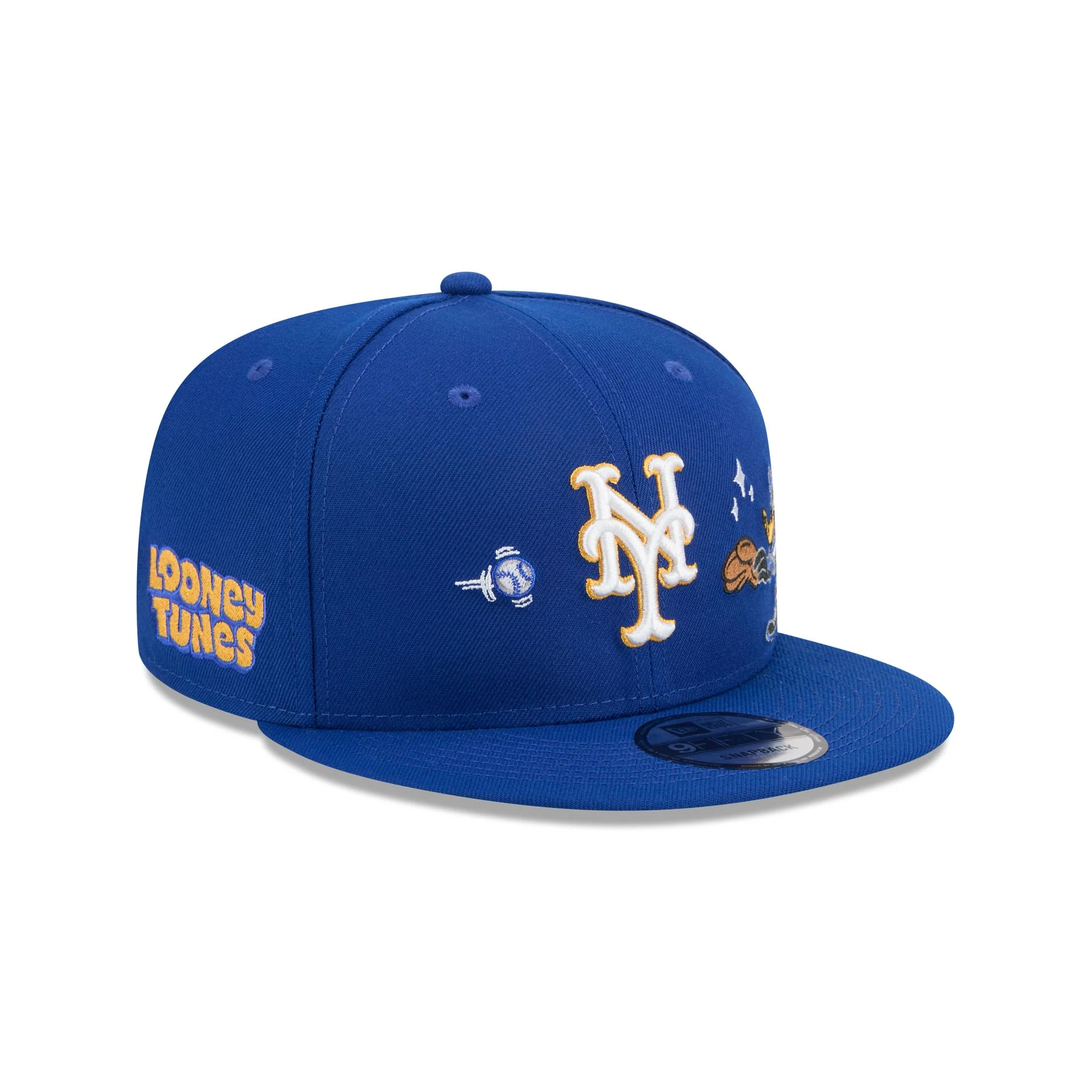 New York Mets Daffy Duck Catch 9FIFTY Snapback Hat - Image 3