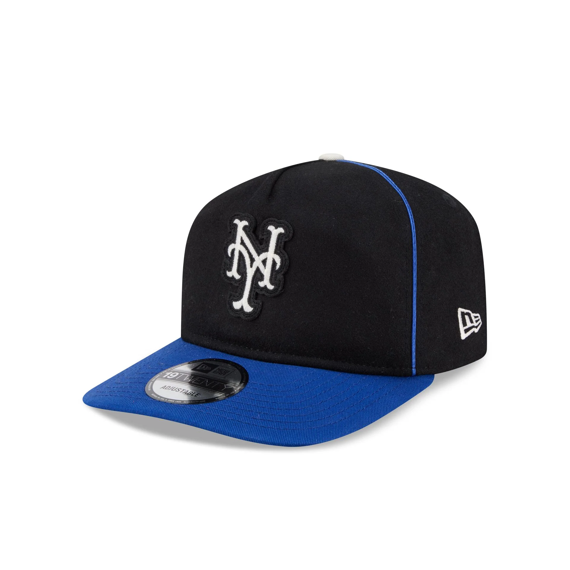 New York Mets Felt Logo 19TWENTY Adjustable Hat