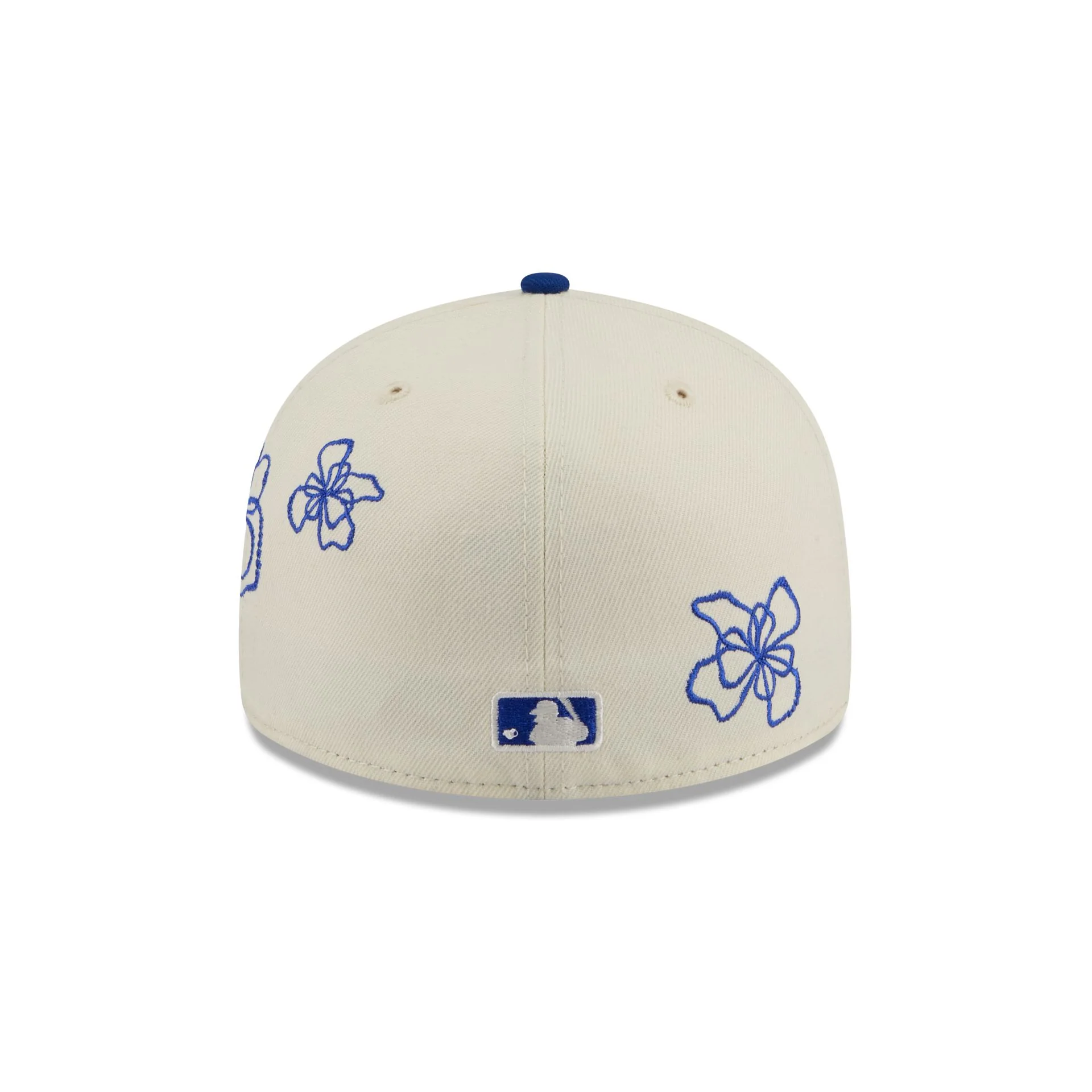 New York Mets Floral Outline 59FIFTY Fitted Hat - Image 6