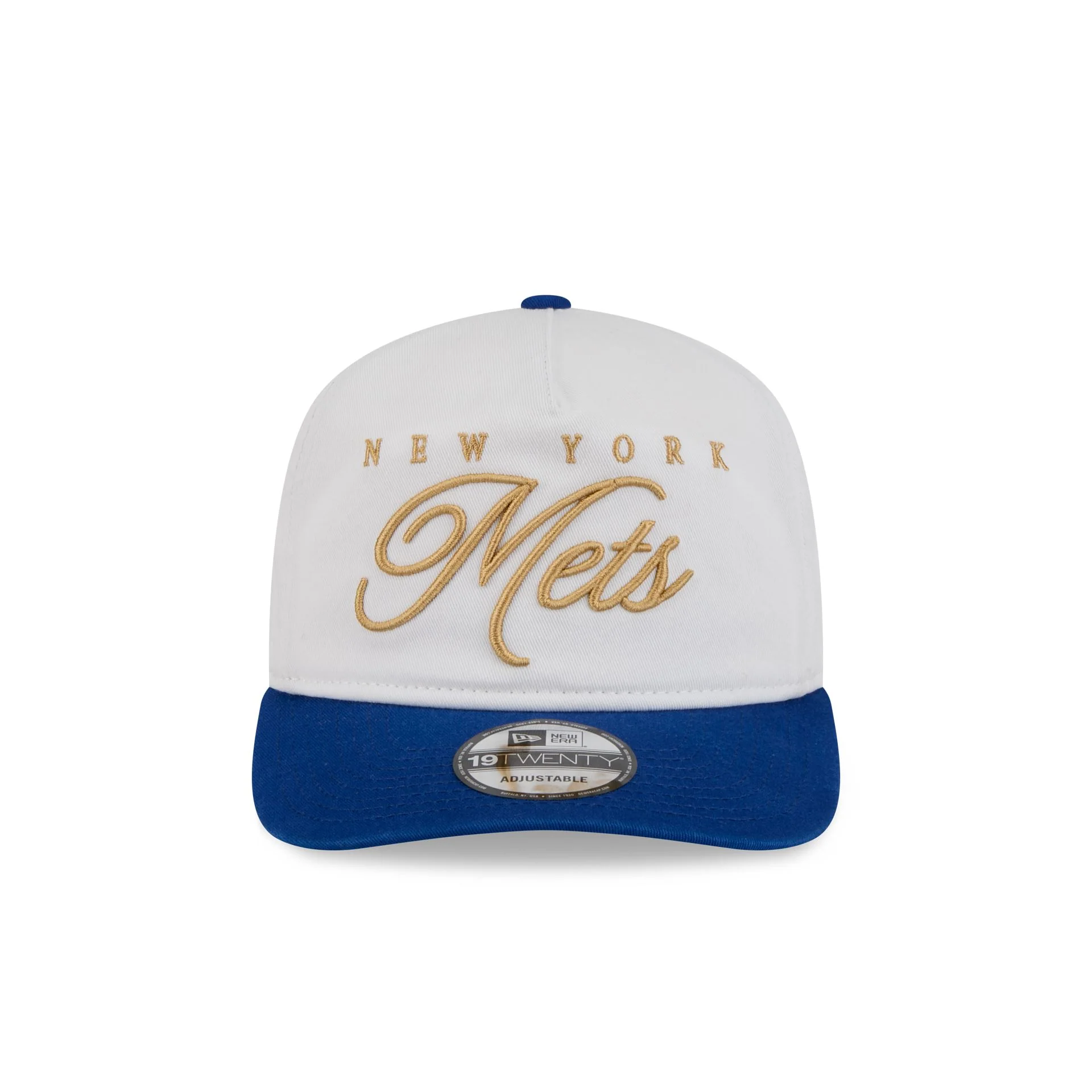 New York Mets Gold Scripted 19TWENTY Adjustable Hat - Image 2