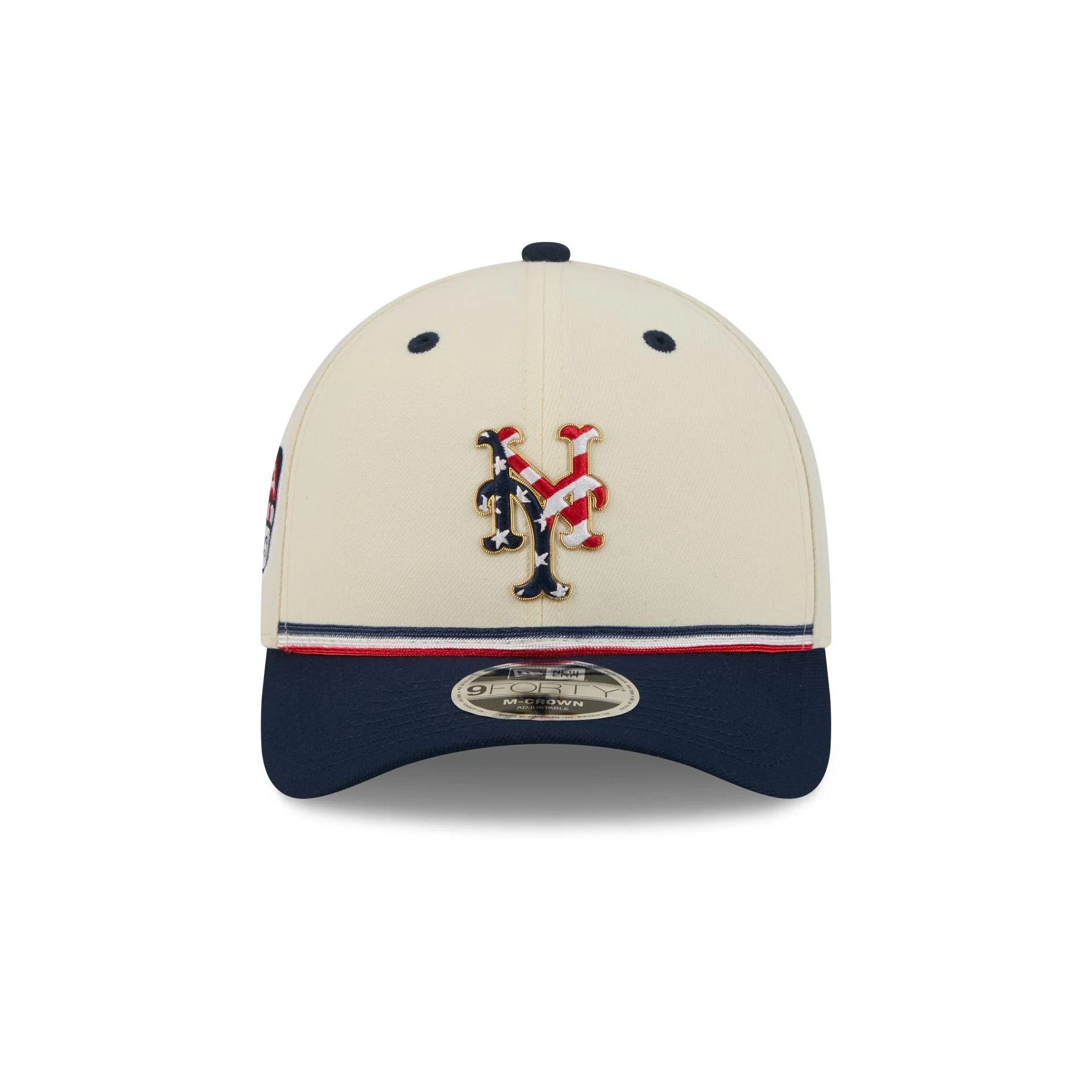 New York Mets Independence Day 2026 9FORTY M-Crown Snapback Hat - Image 2