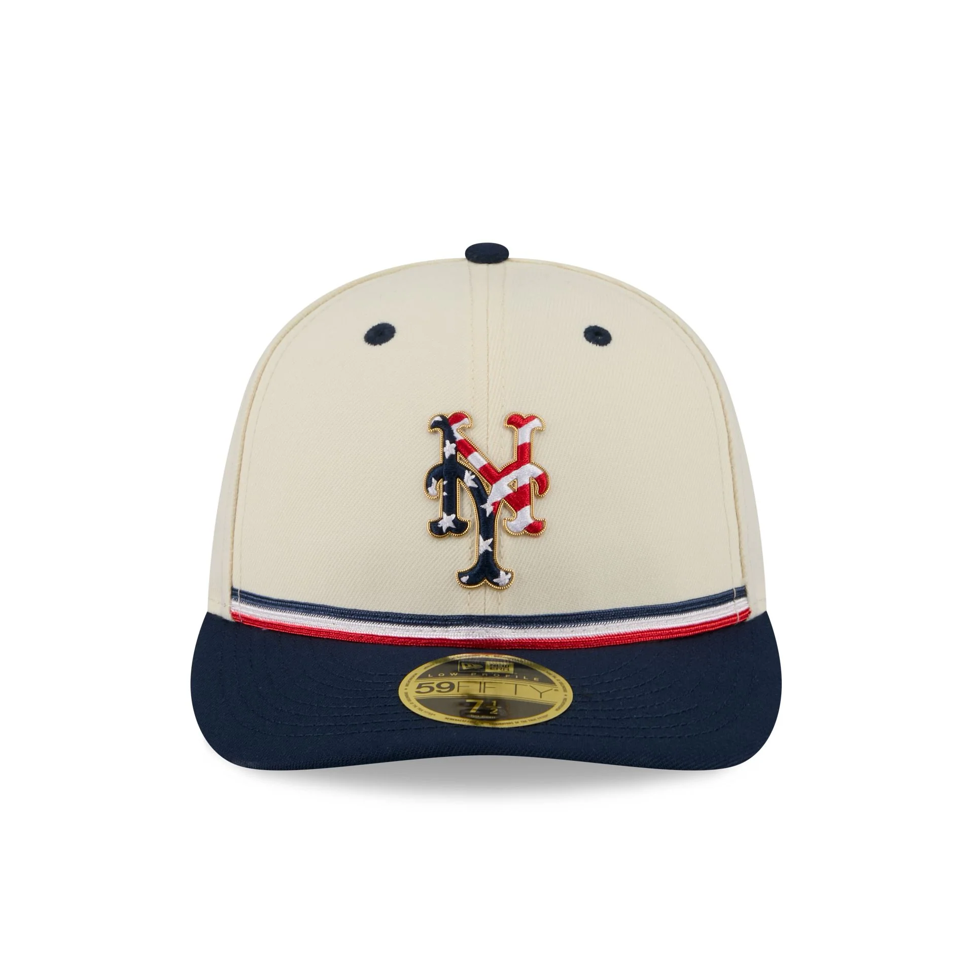 New York Mets Independence Day 2026 Low Profile 59FIFTY Fitted Hat - Image 2