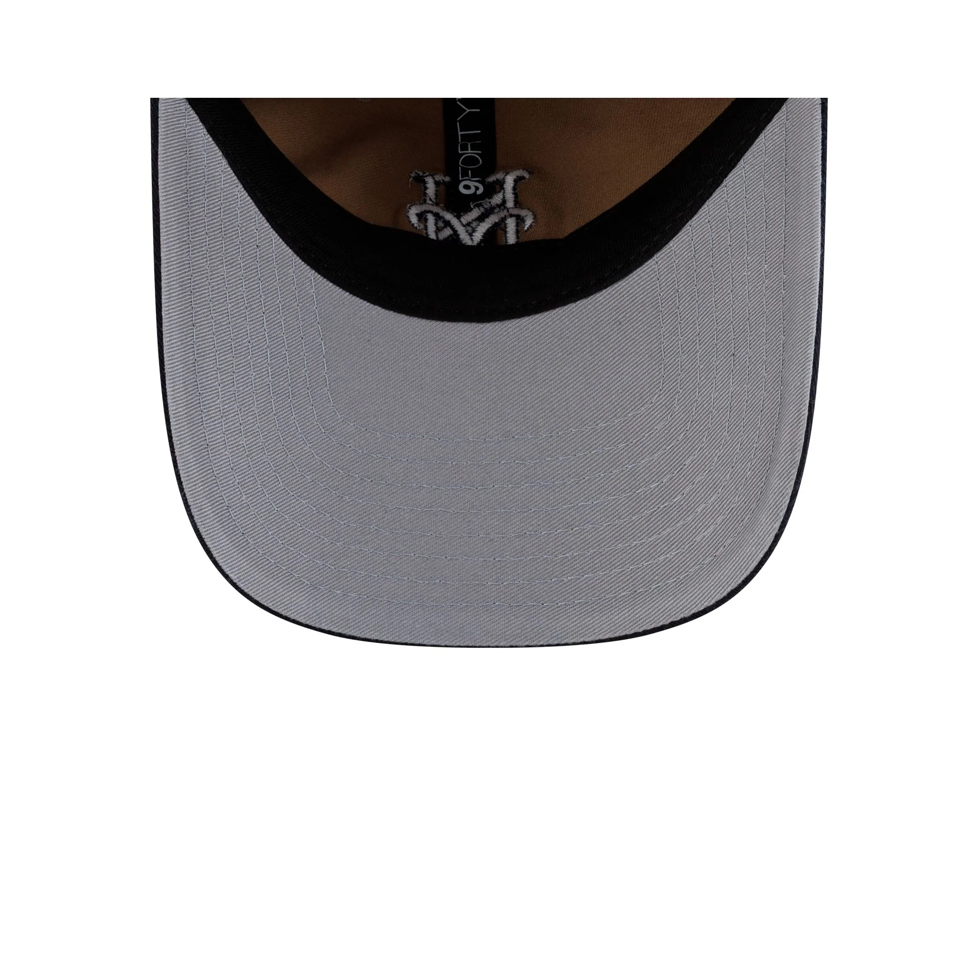 New York Mets Khaki 9FORTY Adjustable Hat - Image 7