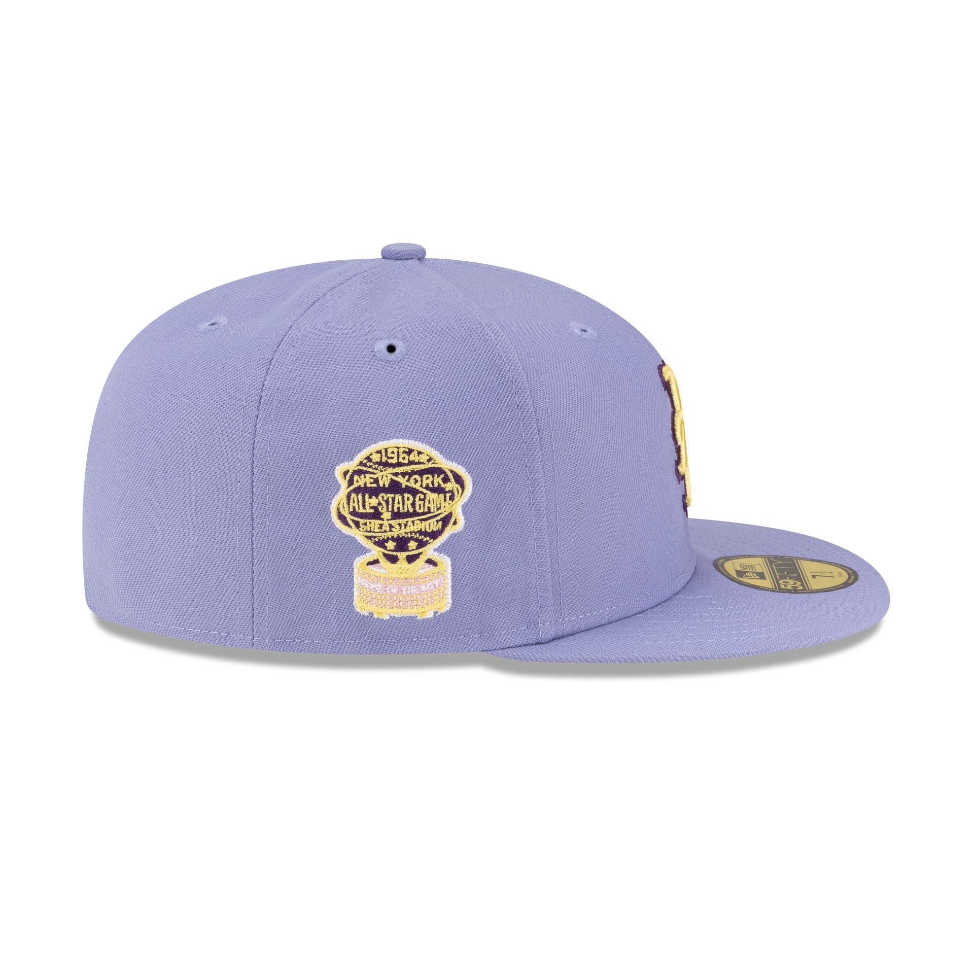New York Mets Lavender Spring 59FIFTY Fitted Hat - Image 4