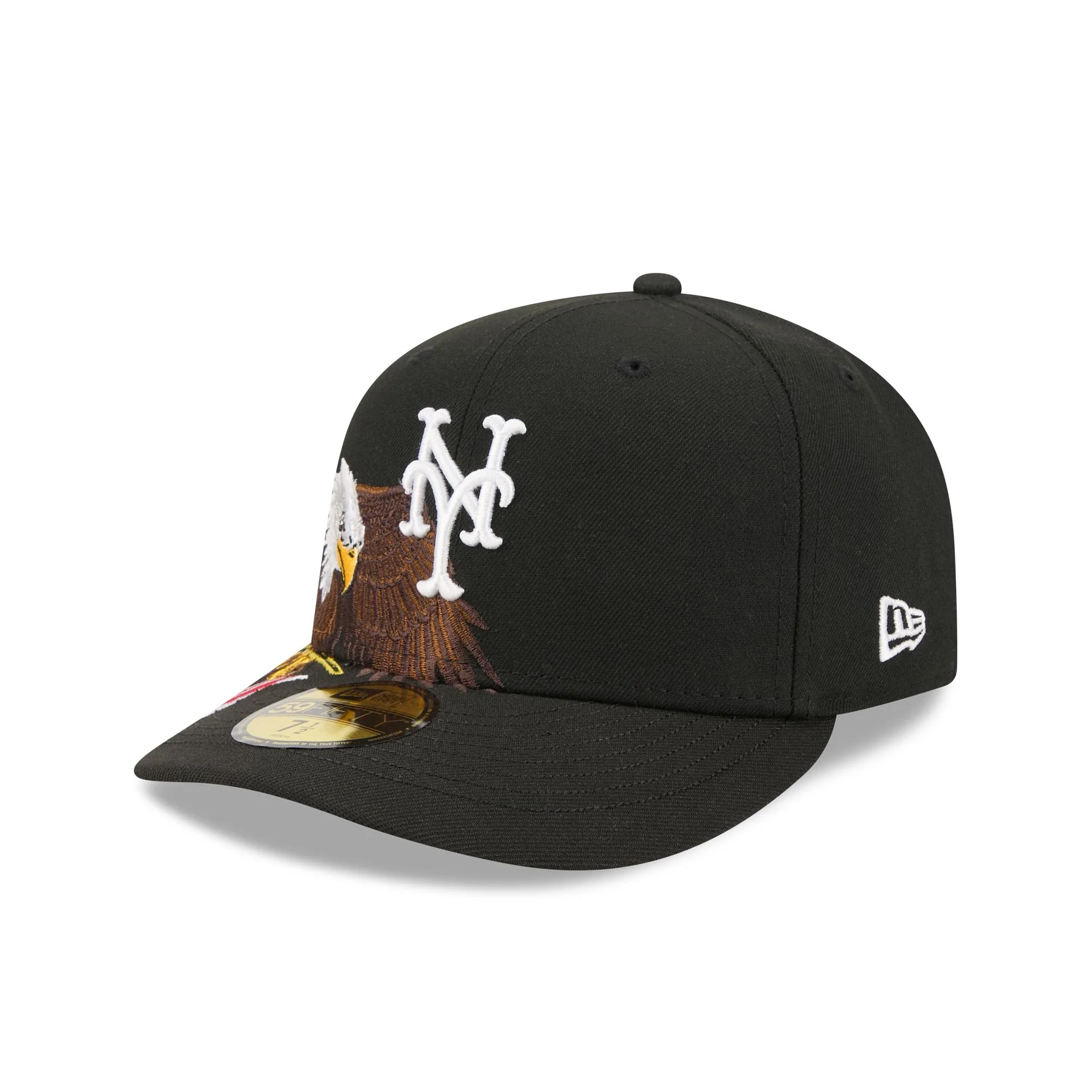 New York Mets Liberty Eagle 59FIFTY Fitted Hat - Image 3