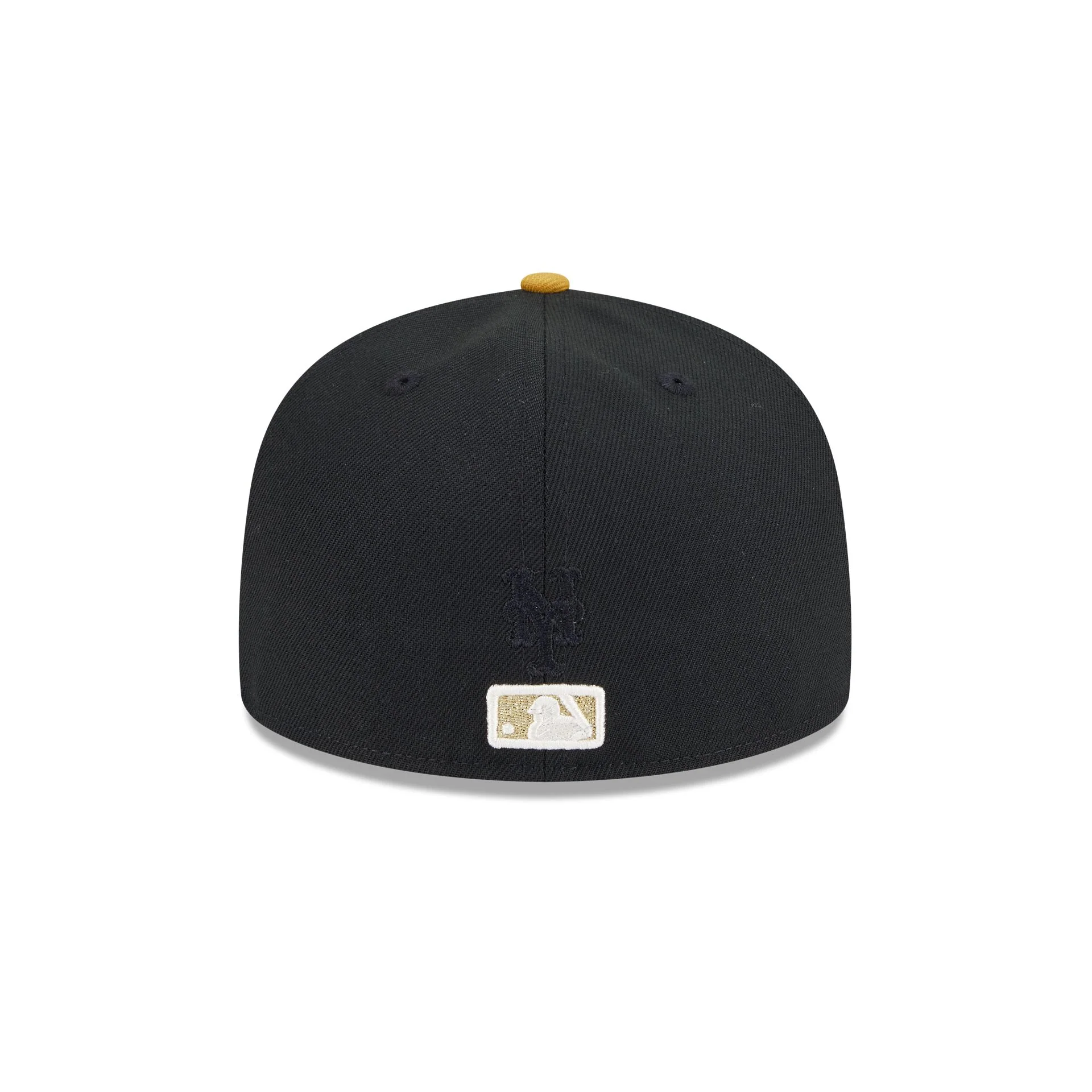 New York Mets Metallic Gold Logo 59FIFTY Fitted Hat - Image 6
