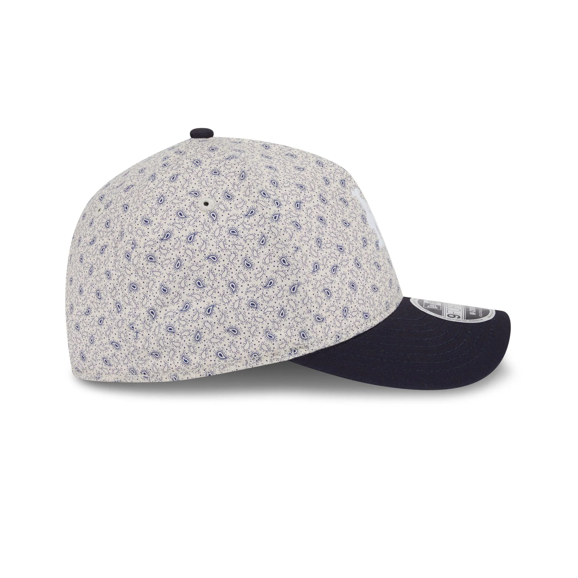 New York Mets Micro Print 9FORTY M-Crown A-Frame Adjustable Hat - Image 5