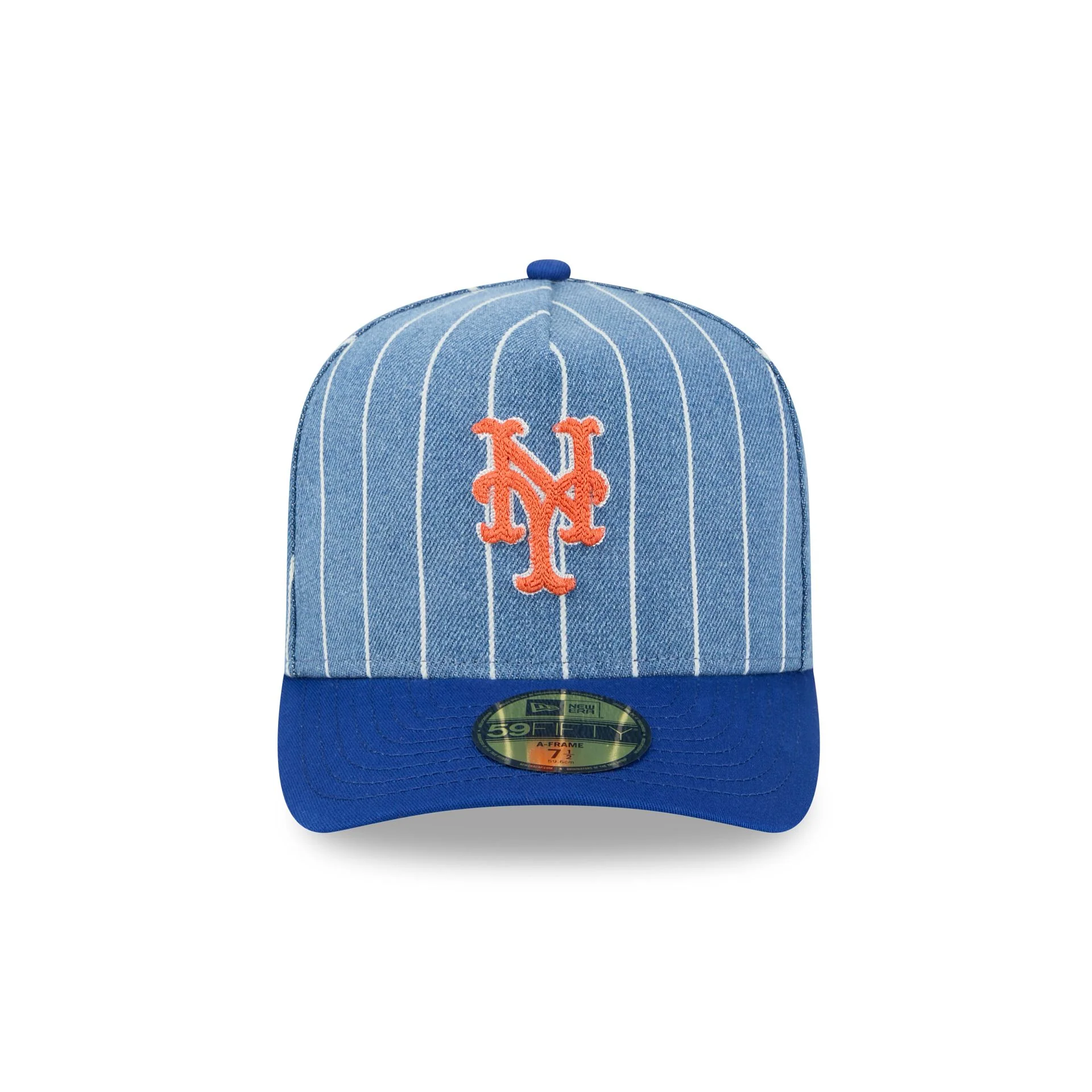 New York Mets Parallel 59FIFTY A-Frame Fitted Hat - Image 2