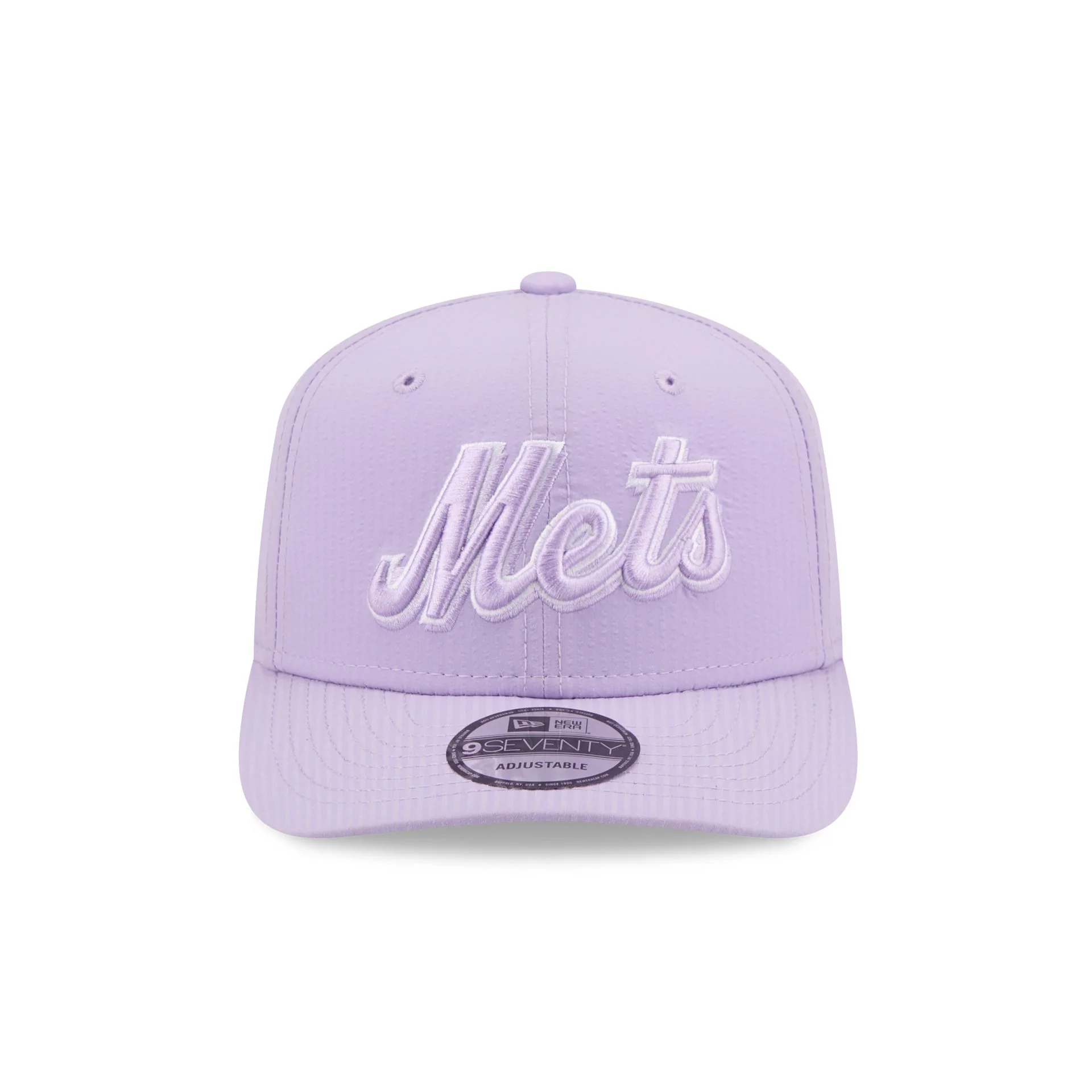 New York Mets Pastel Crepe 9SEVENTY Stretch-Snap Hat - Image 2