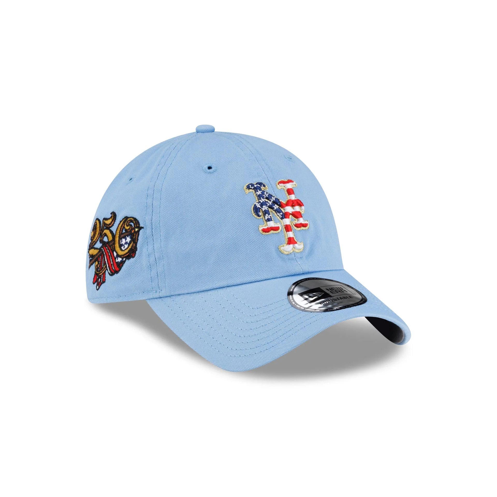 New York Mets Red, White & Blue Casual Classic Adjustable Hat