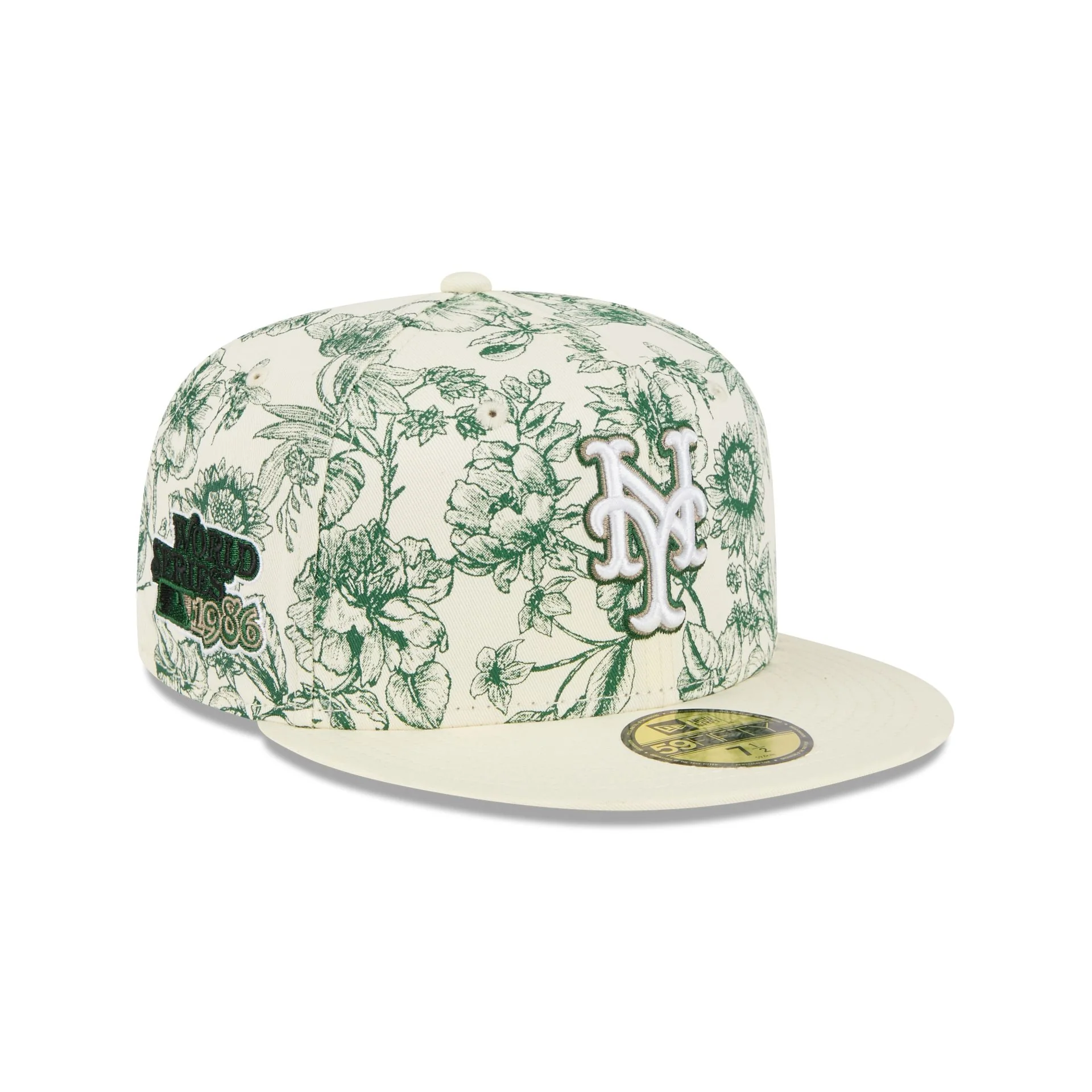 New York Mets Spring Floral 59FIFTY Fitted Hat