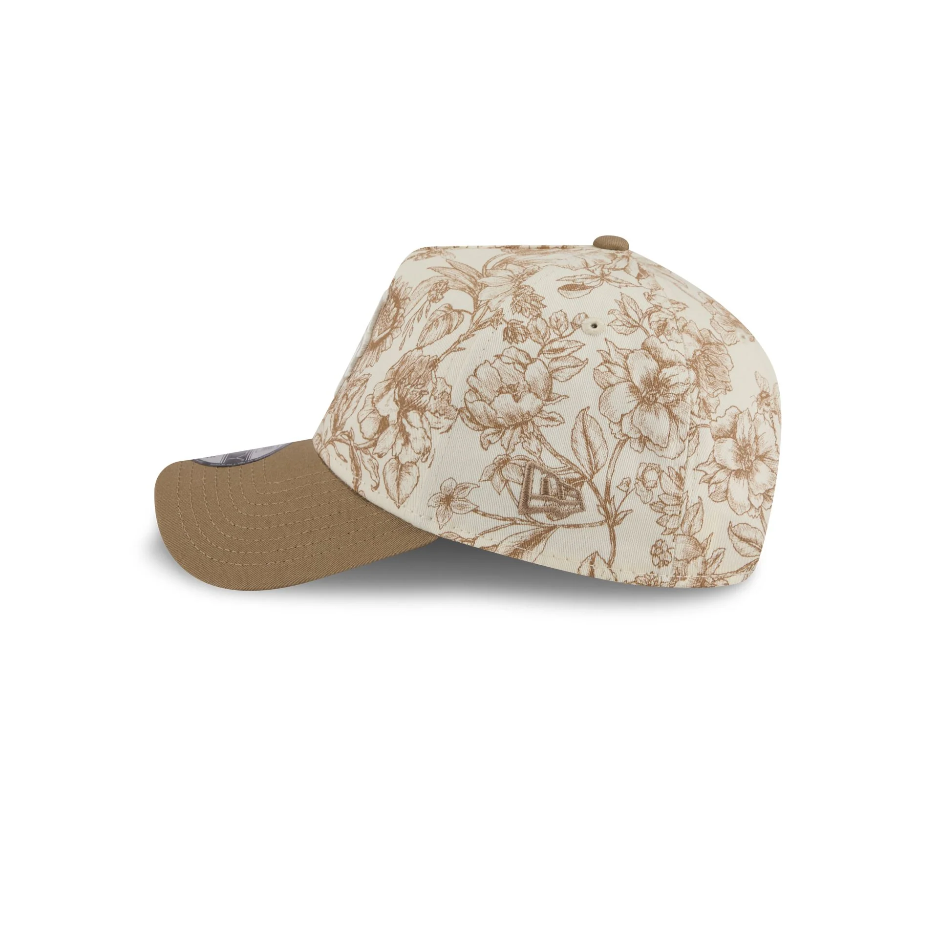 New York Mets Spring Floral 9FORTY A-Frame Snapback Hat - Image 4