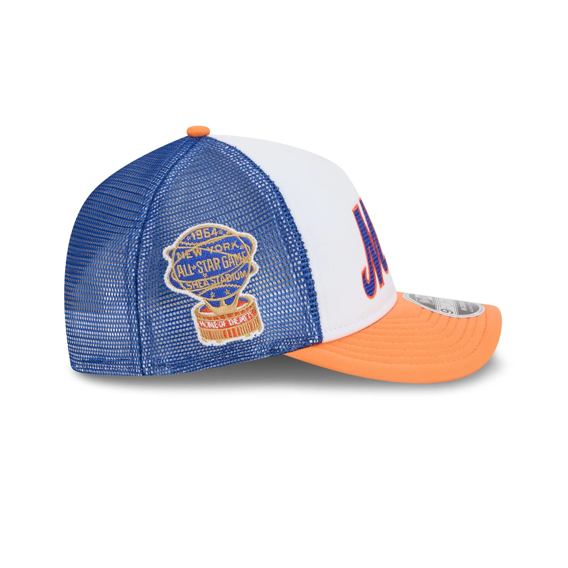 New York Mets Summer Derby 9FORTY M-Crown A-Frame Snapback Hat - Image 4
