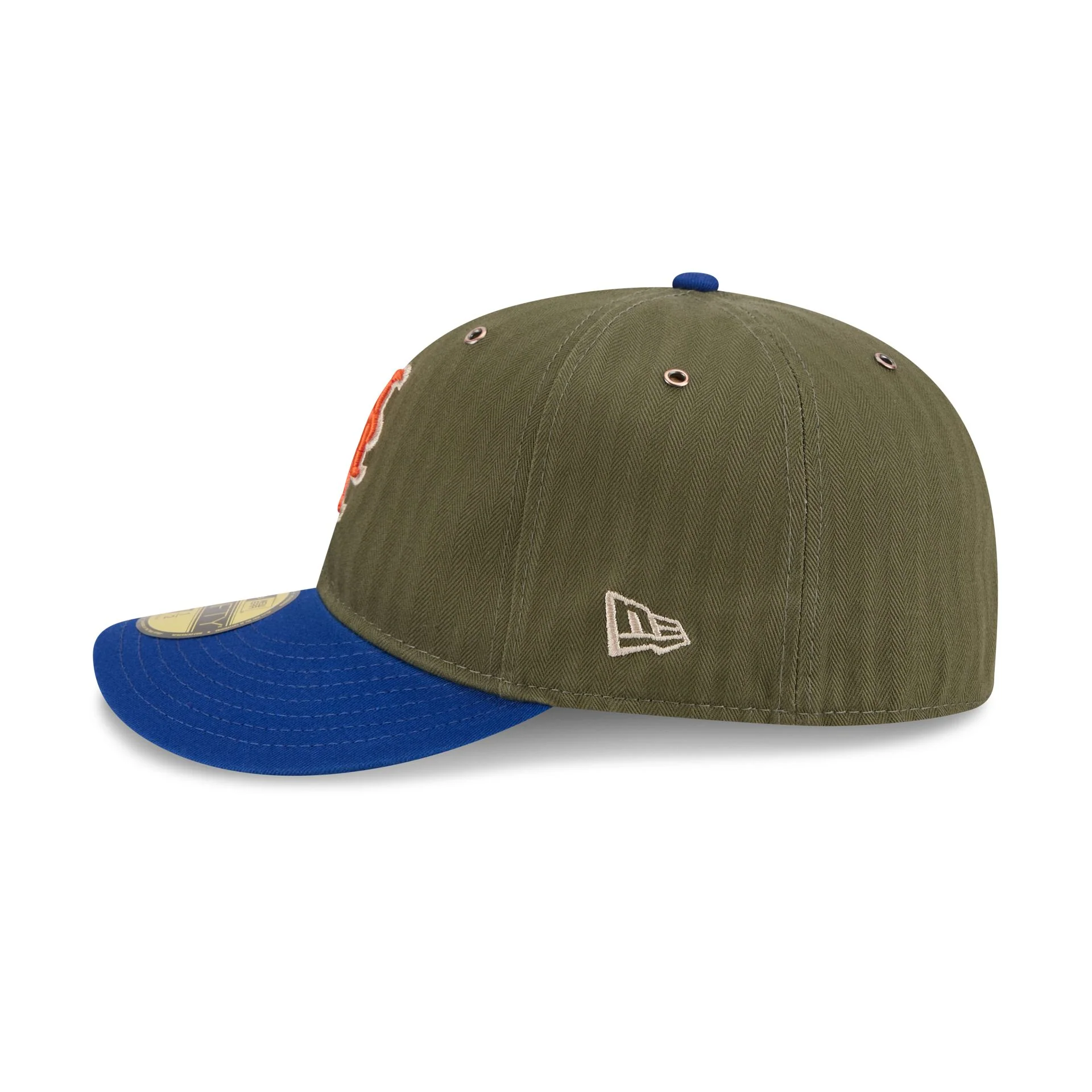 New York Mets Three Looms American Herringbone 59FIFTY Fitted Hat - Image 5