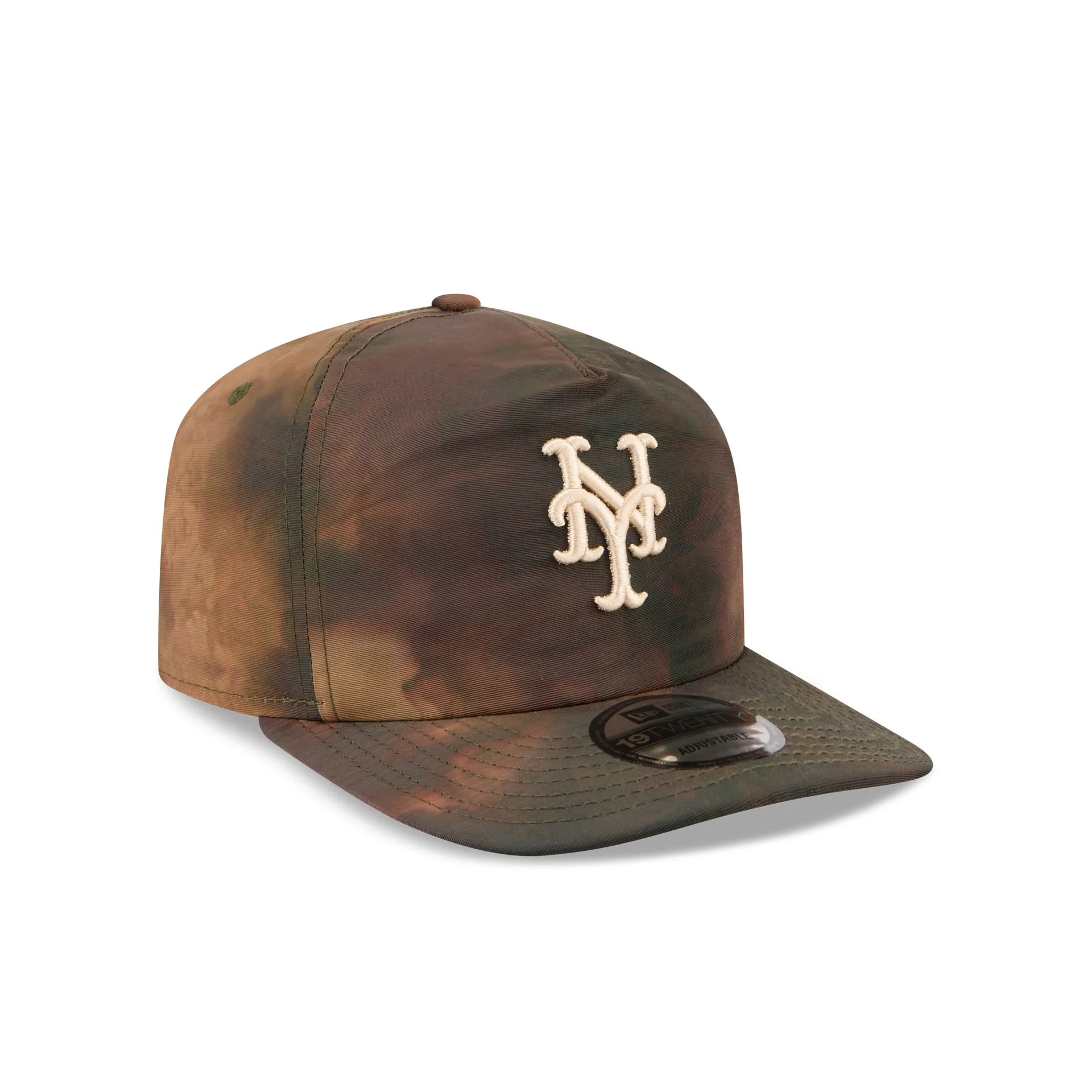 New York Mets Three Looms Nylon Wash Dye 19TWENTY Adjustable Hat - Image 3