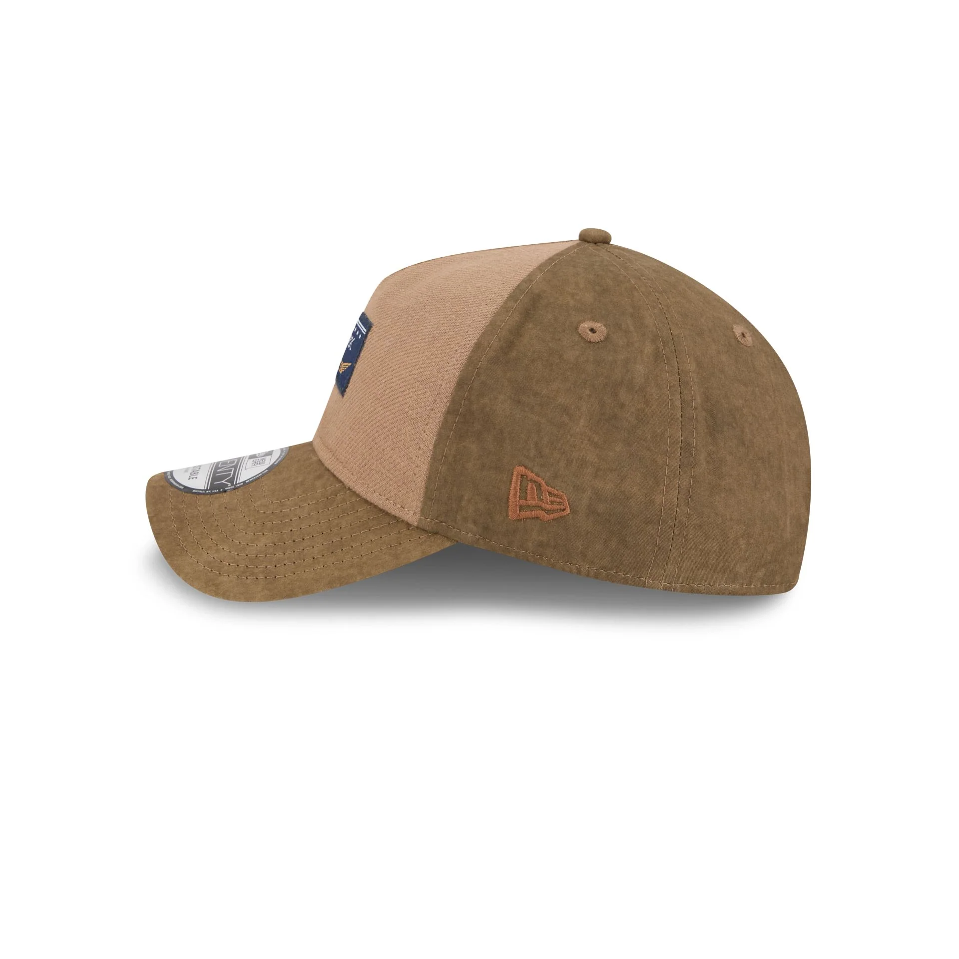 New York Mets Utility Linen 9TWENTY A-Frame Adjustable Hat - Image 5