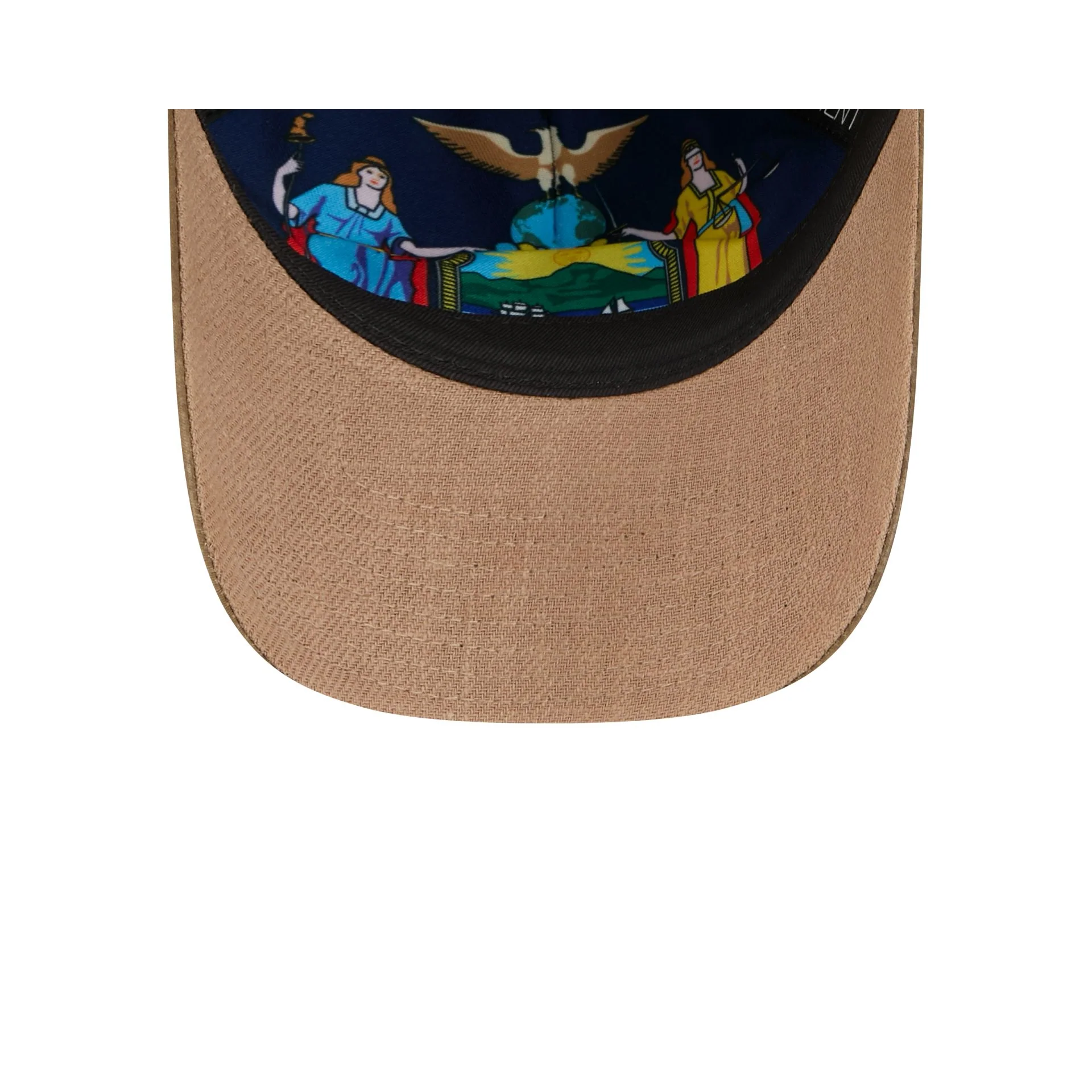 New York Mets Utility Linen 9TWENTY A-Frame Adjustable Hat - Image 7