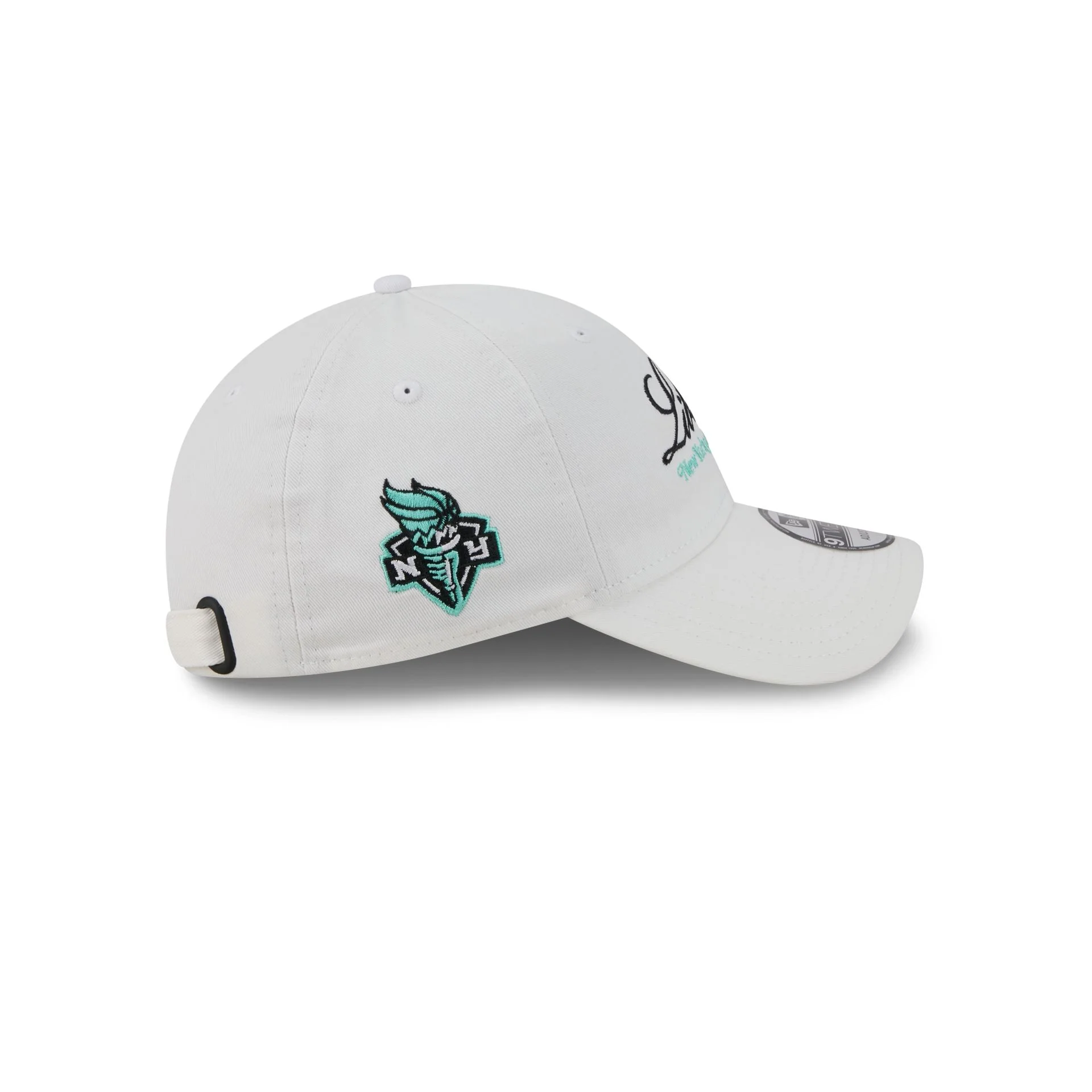New York or Nowhere x New York Liberty Script White 9TWENTY Adjustable Hat - Image 4