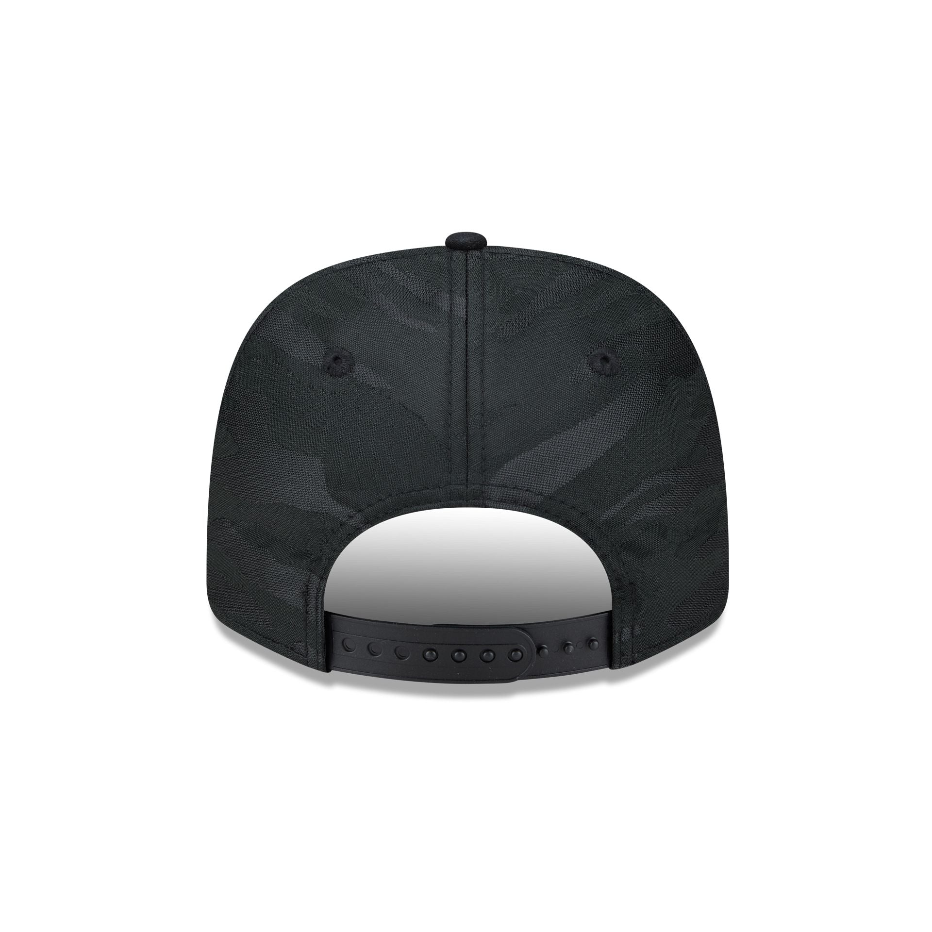 New York Rangers Black Camo Split Panel 9SEVENTY Stretch-Snap Hat - Image 6
