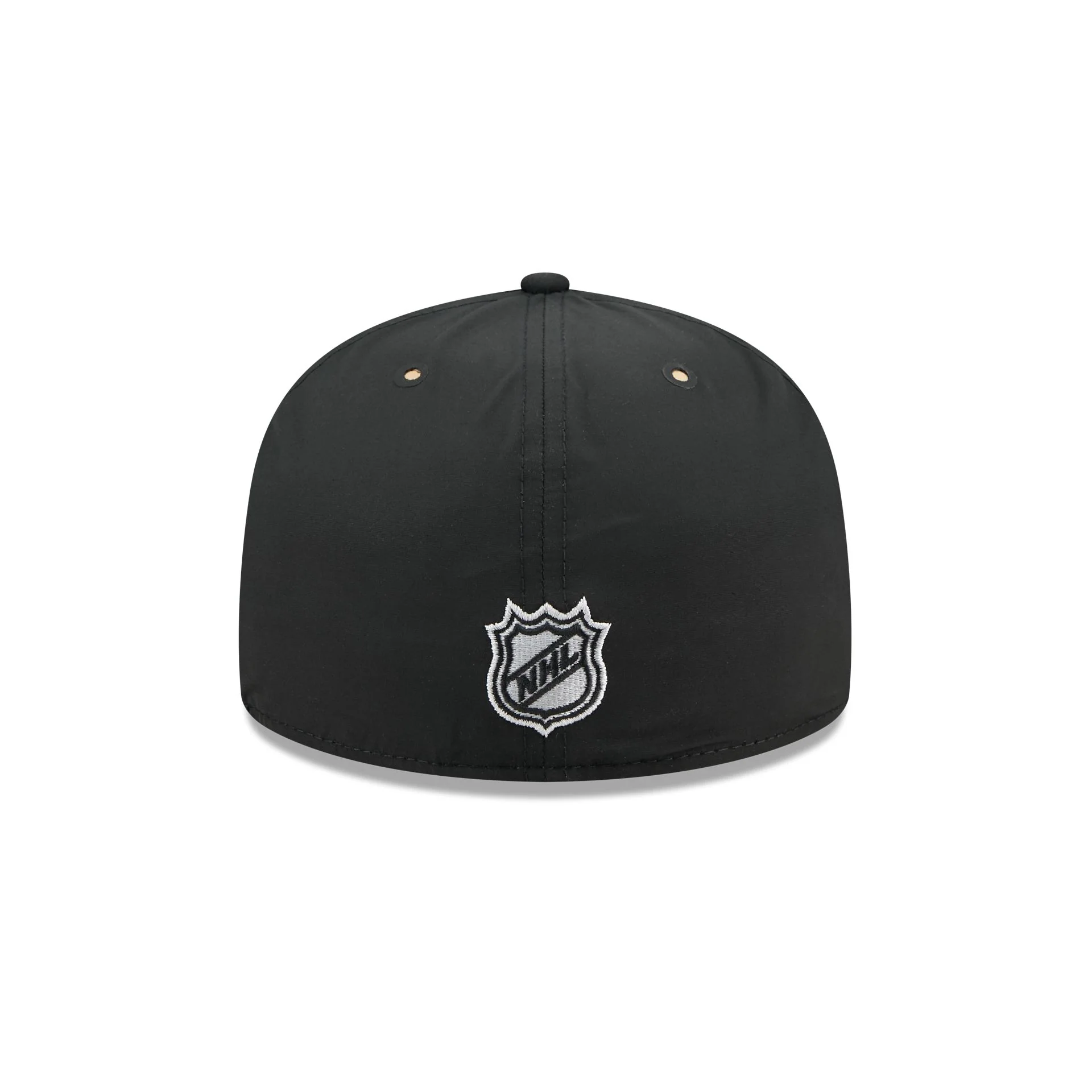 New York Rangers Black Poly Rope Split Panel 59FIFTY Fitted Hat - Image 6