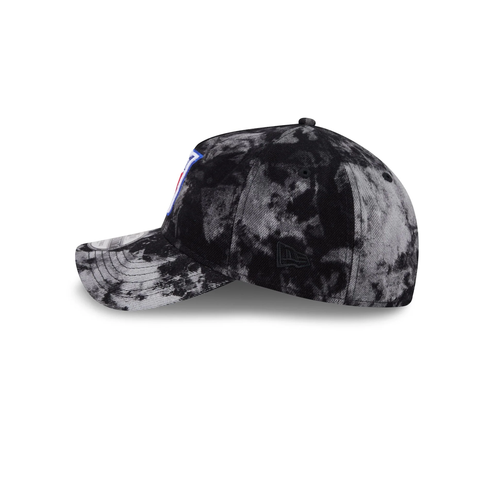 New York Rangers Bleached Denim 9TWENTY A-Frame Adjustable Hat - Image 4