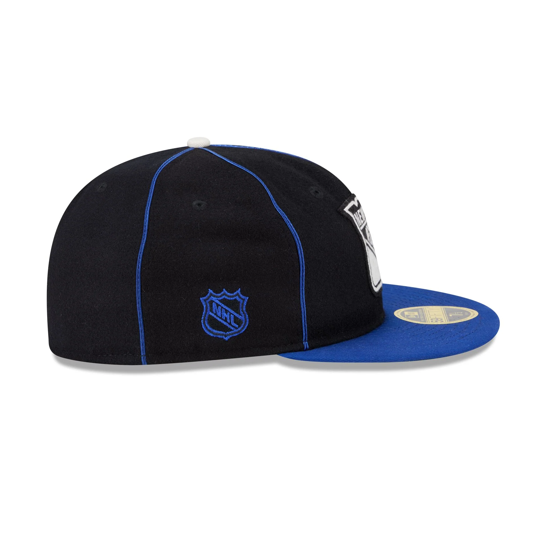 New York Rangers Felt Logo Retro Crown 59FIFTY Fitted Hat - Image 4