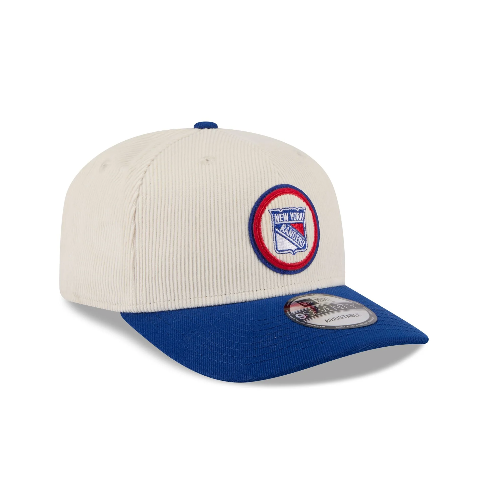 New York Rangers Loyal Corduroy 9SEVENTY Stretch-Snap Hat - Image 3