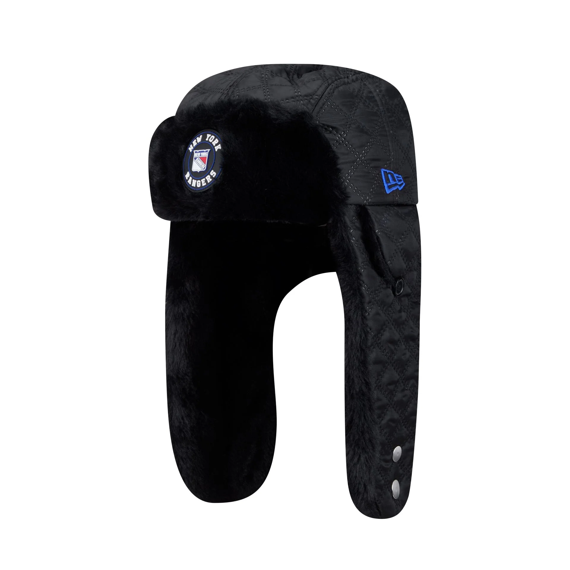 New York Rangers Quilted Fashion Trapper Hat