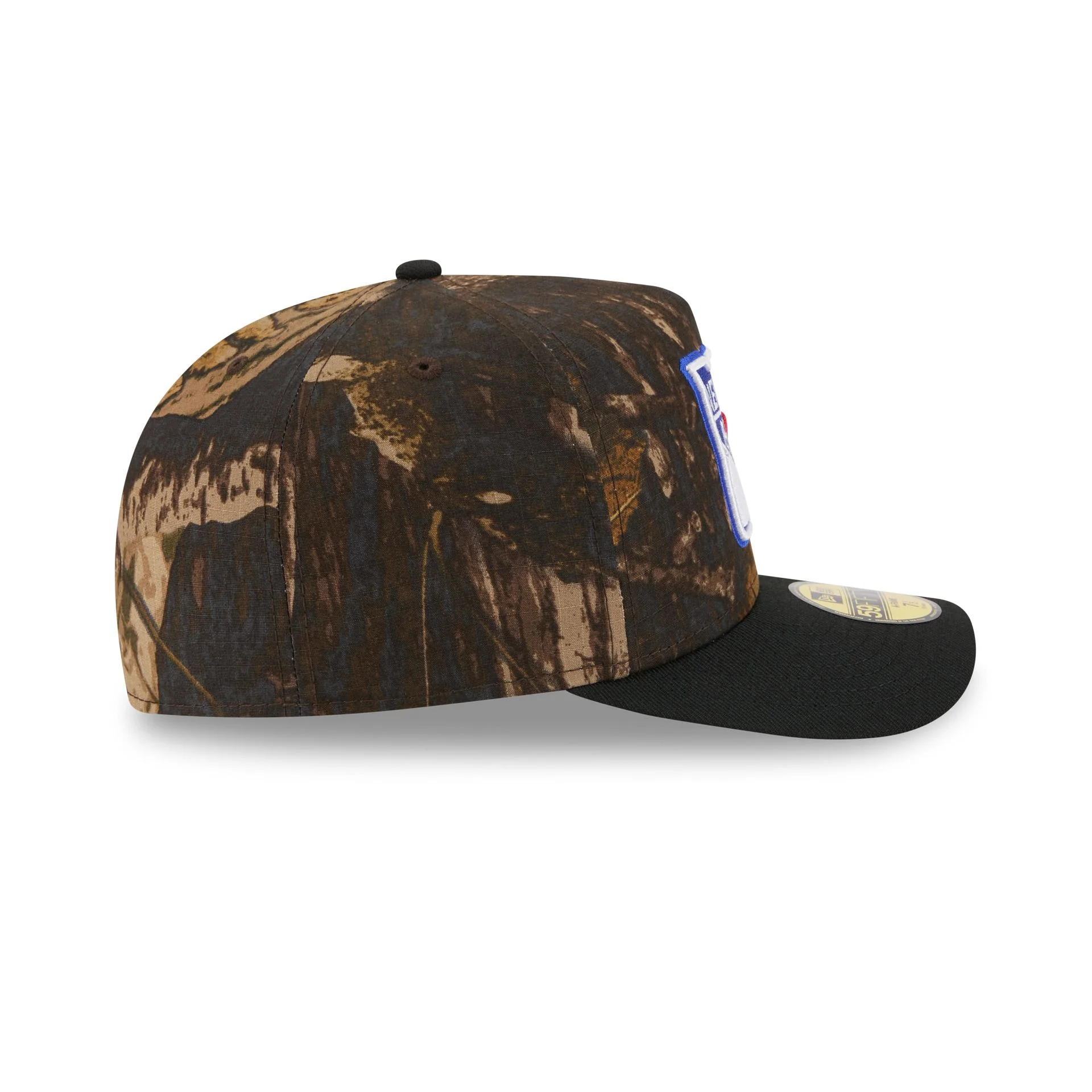 New York Rangers Ripstop Camo 59FIFTY A-Frame Fitted Hat - Image 5