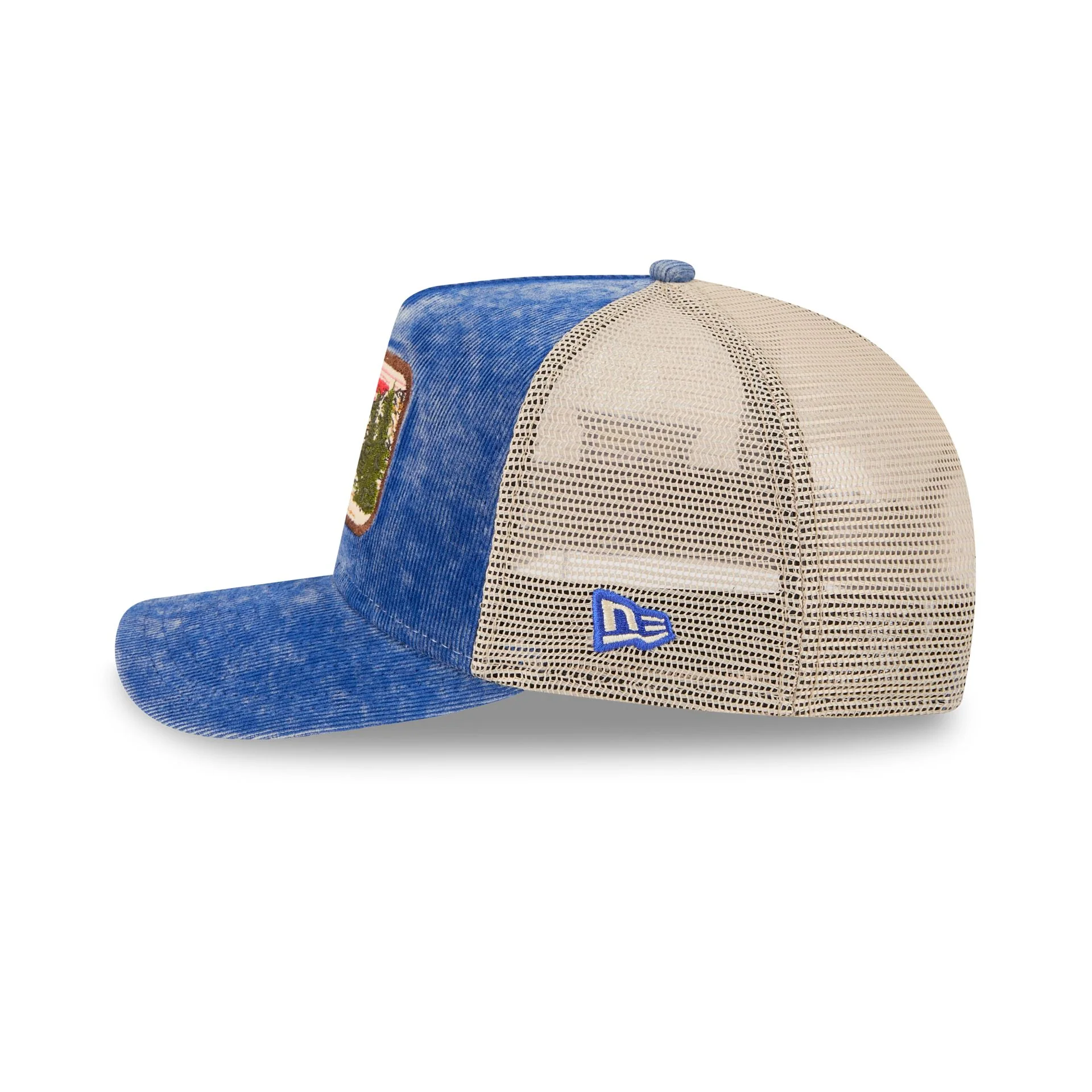 New York Rangers Vintage Landscape 9FIFTY A-Frame Trucker Hat - Image 5