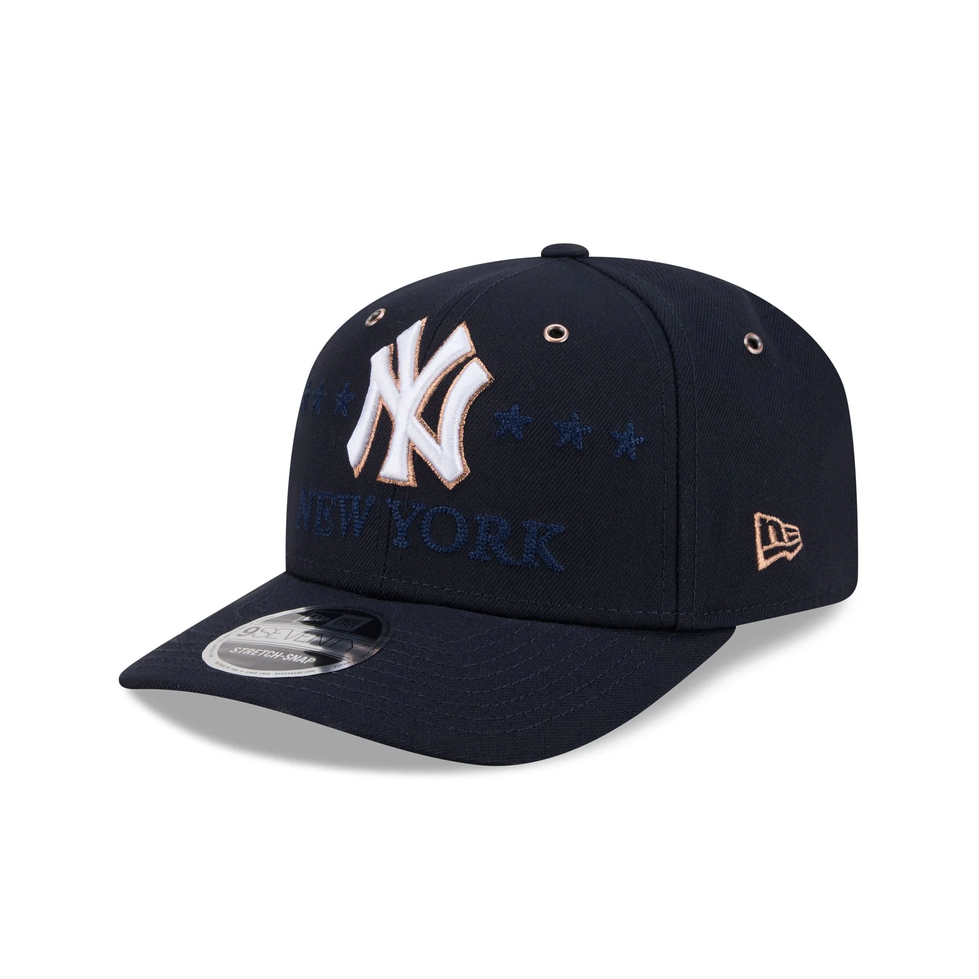 New York Yankees 2026 All-Star Game 9SEVENTY Stretch-Snap Hat - Image 3