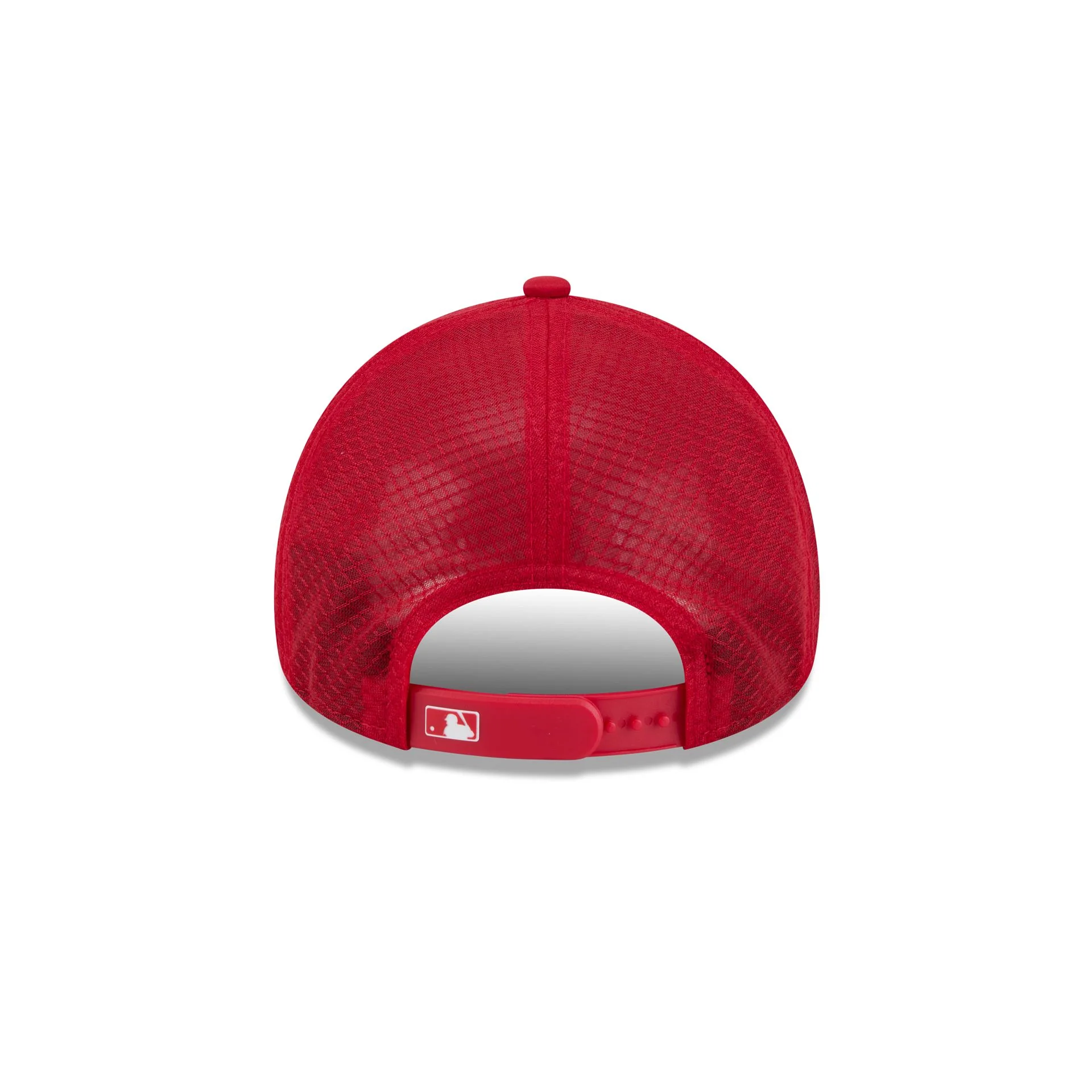 New York Yankees 2026 Batting Practice Alt Red 9FORTY APEX Trucker Hat - Image 6