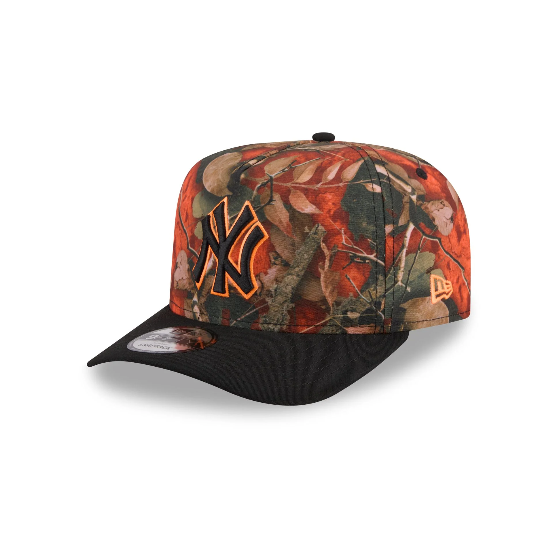 New York Yankees Amber Leaves 9FIFTY A-Frame Snapback Hat - Image 3