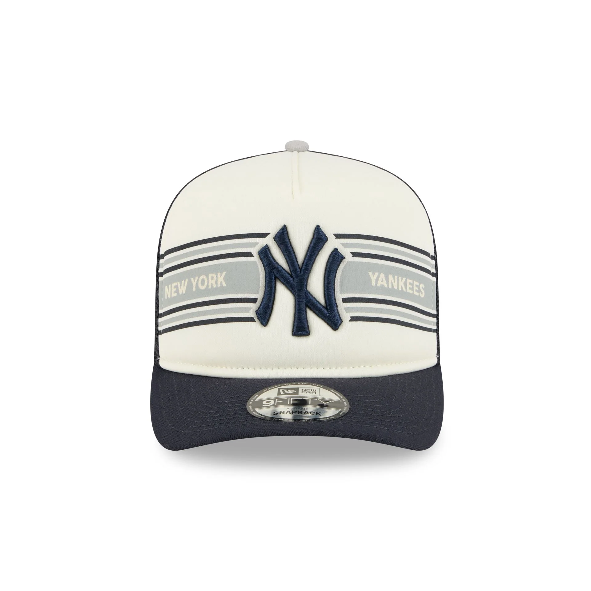 New York Yankees Banner 9FIFTY A-Frame Trucker Hat - Image 2