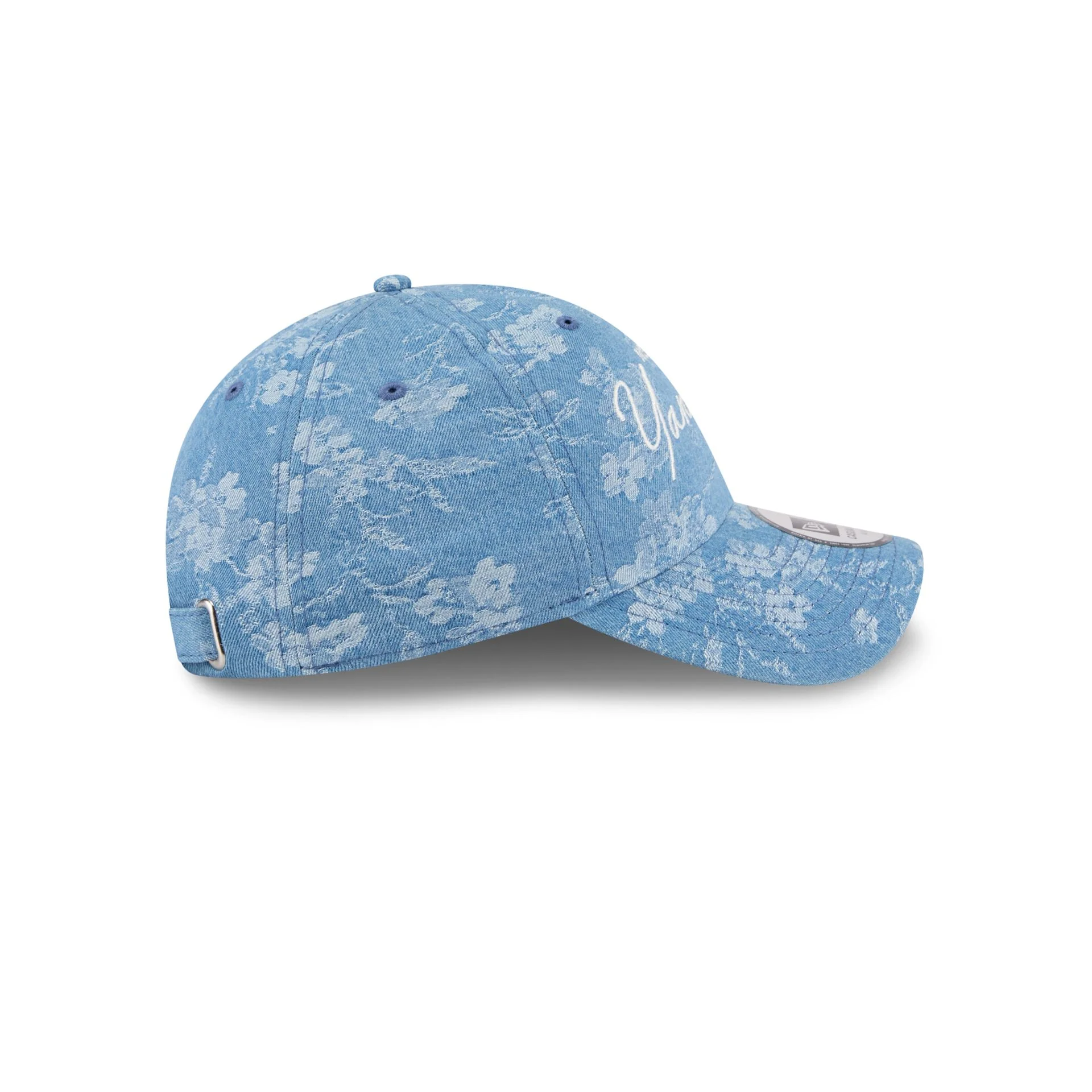 New York Yankees Blue Leaves Casual Classic Adjustable Hat - Image 5