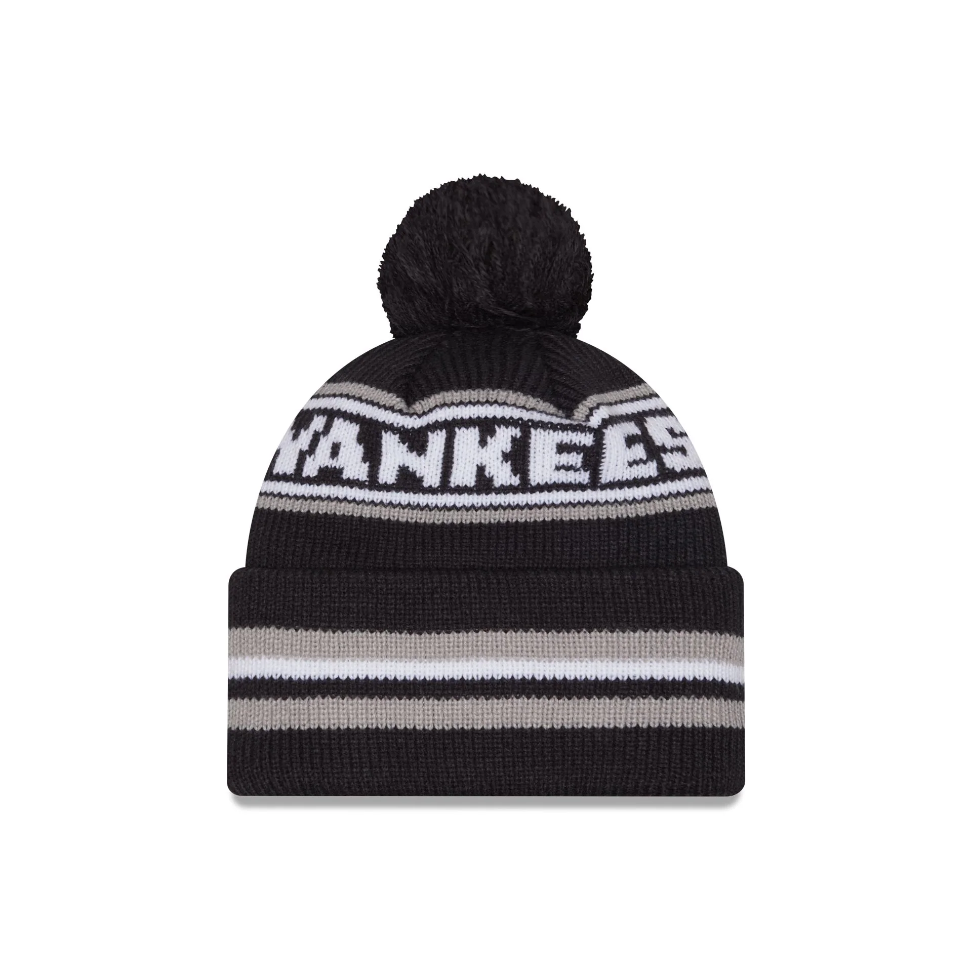 New York Yankees Classic Pom Knit Hat - Image 3