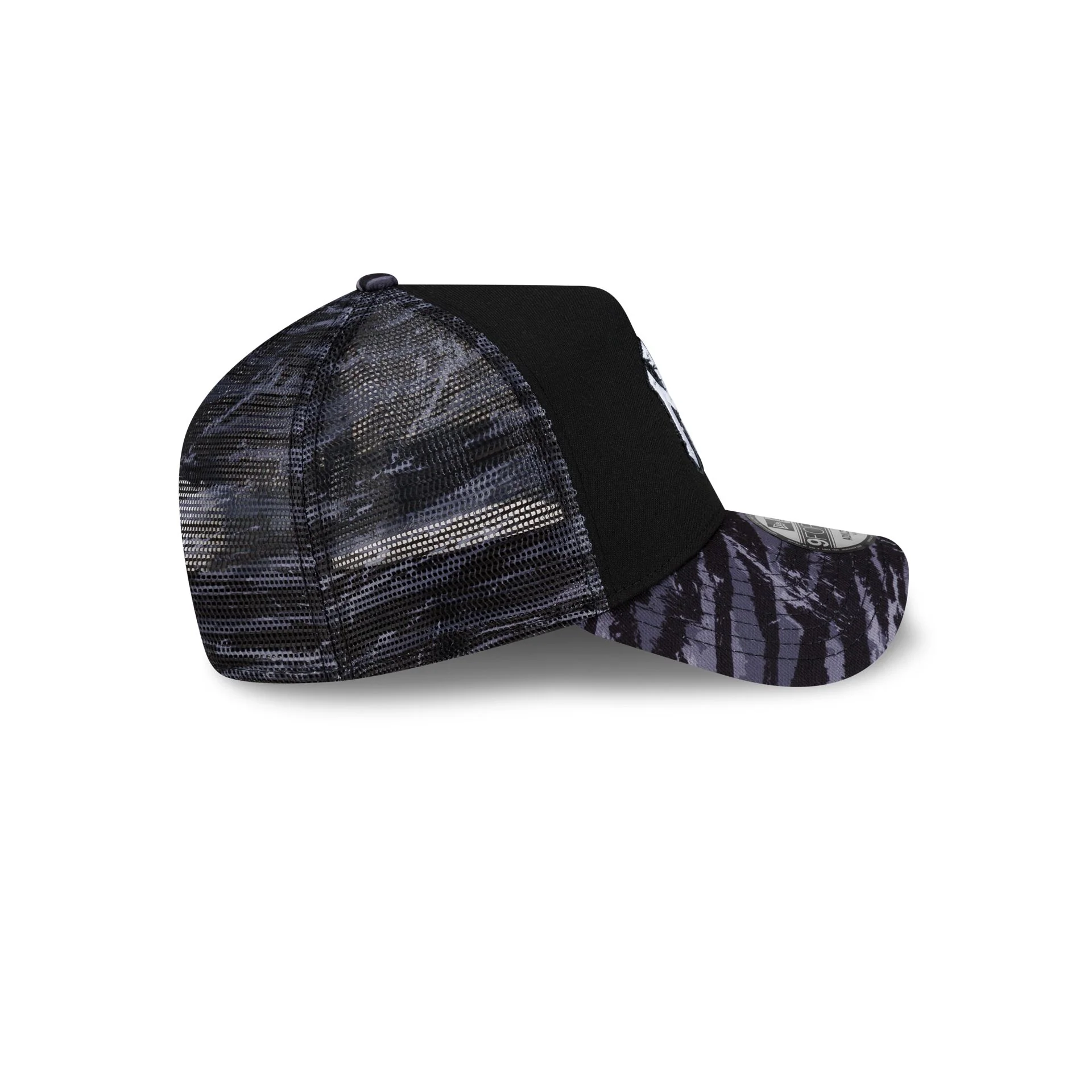 New York Yankees Dion Dawkins Design Lab Camo 9FORTY A-Frame Trucker Hat - Image 5