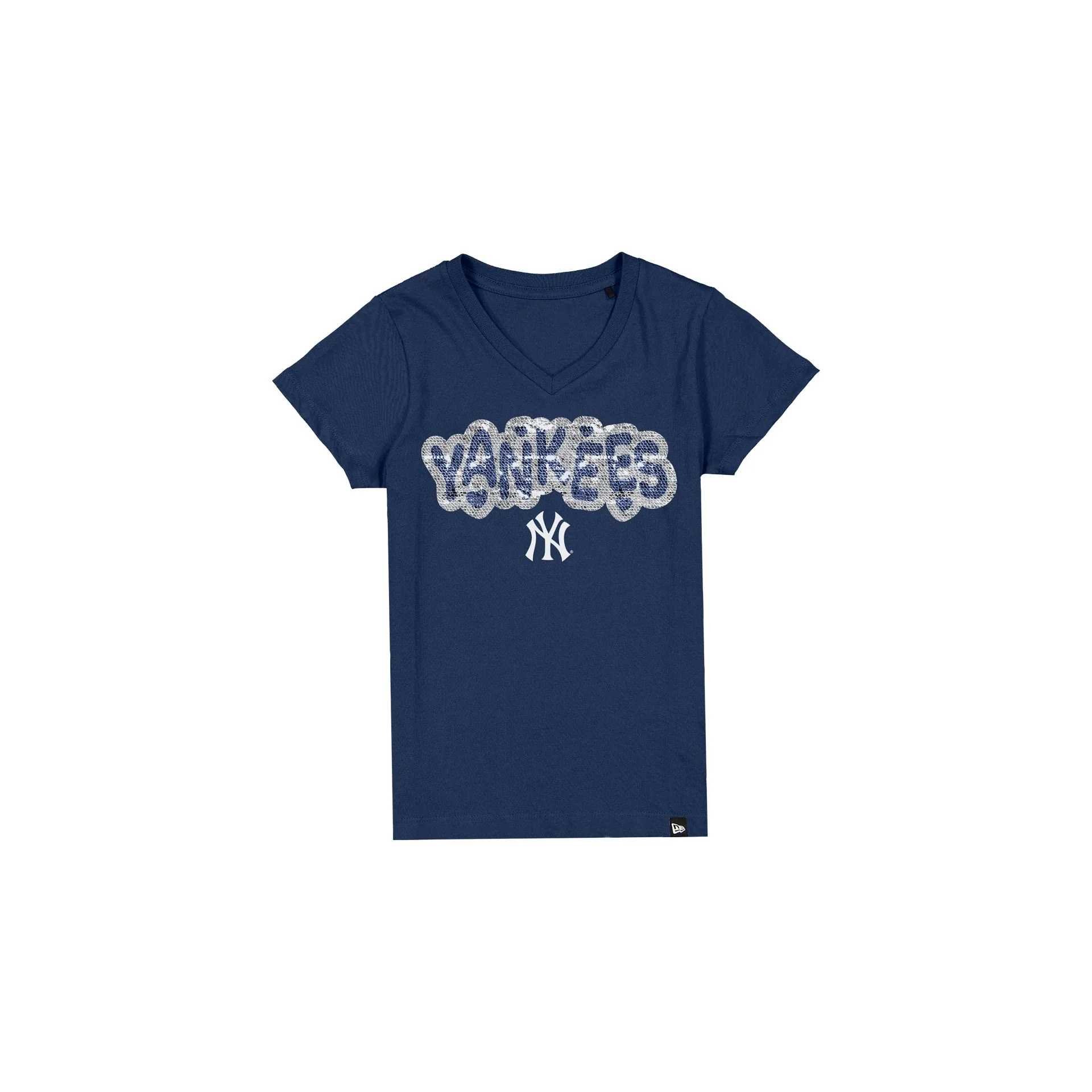 New York Yankees Flip Sequin Girls T-Shirt - Image 2