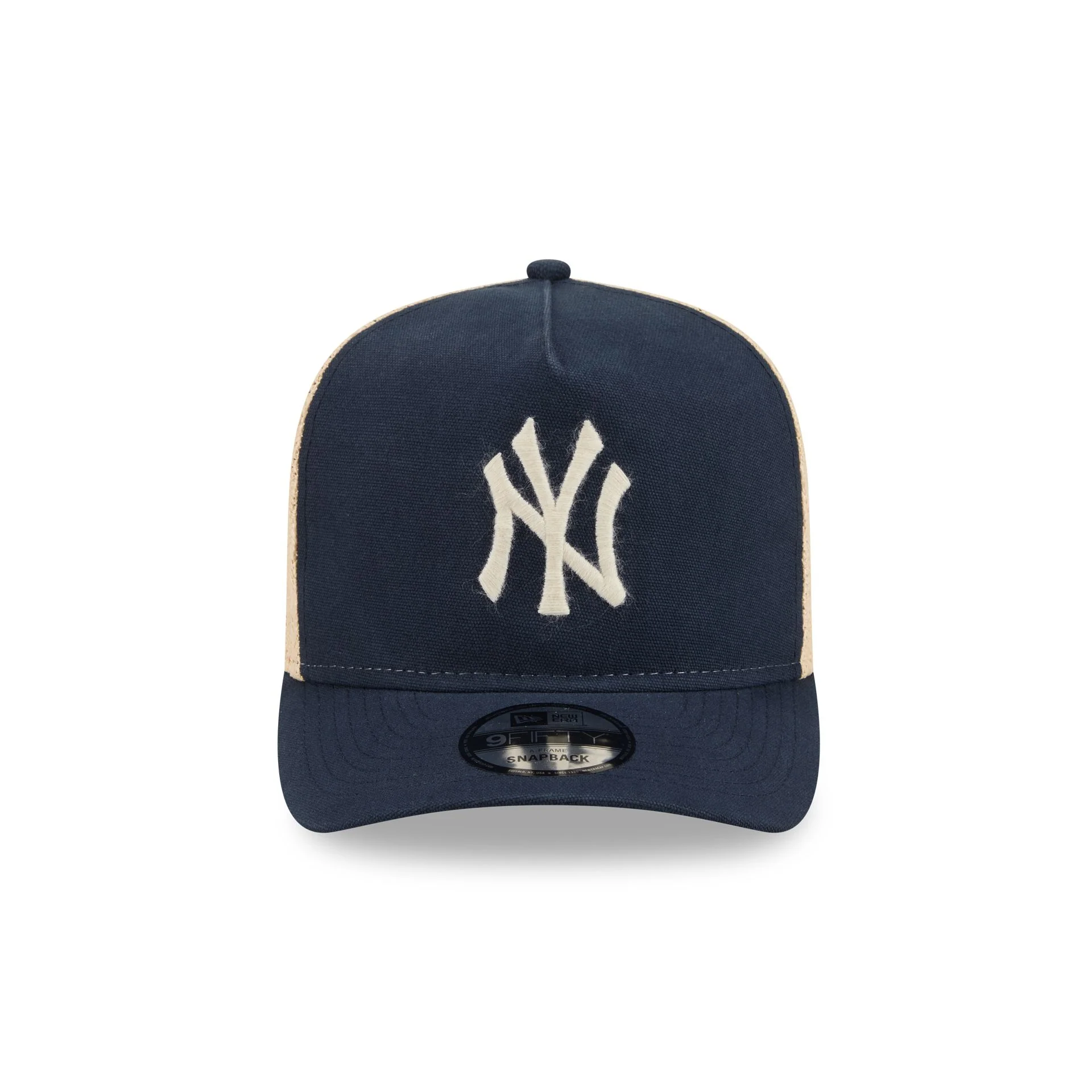 New York Yankees Grained 9FIFTY A-Frame Snapback Hat - Image 2