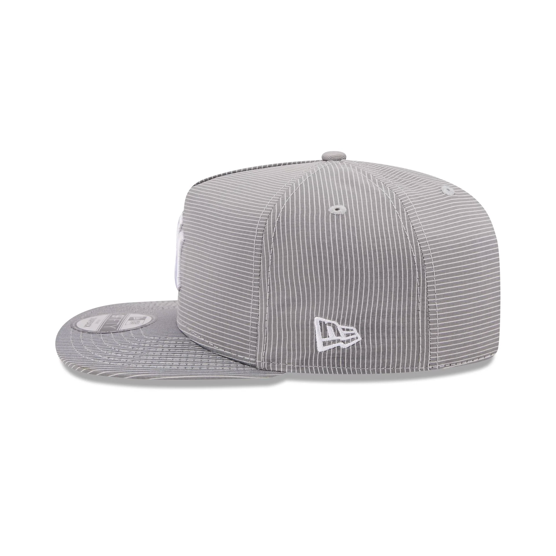 New York Yankees Pinstripe Ripstop 9FIFTY A-Frame Snapback Hat - Image 4