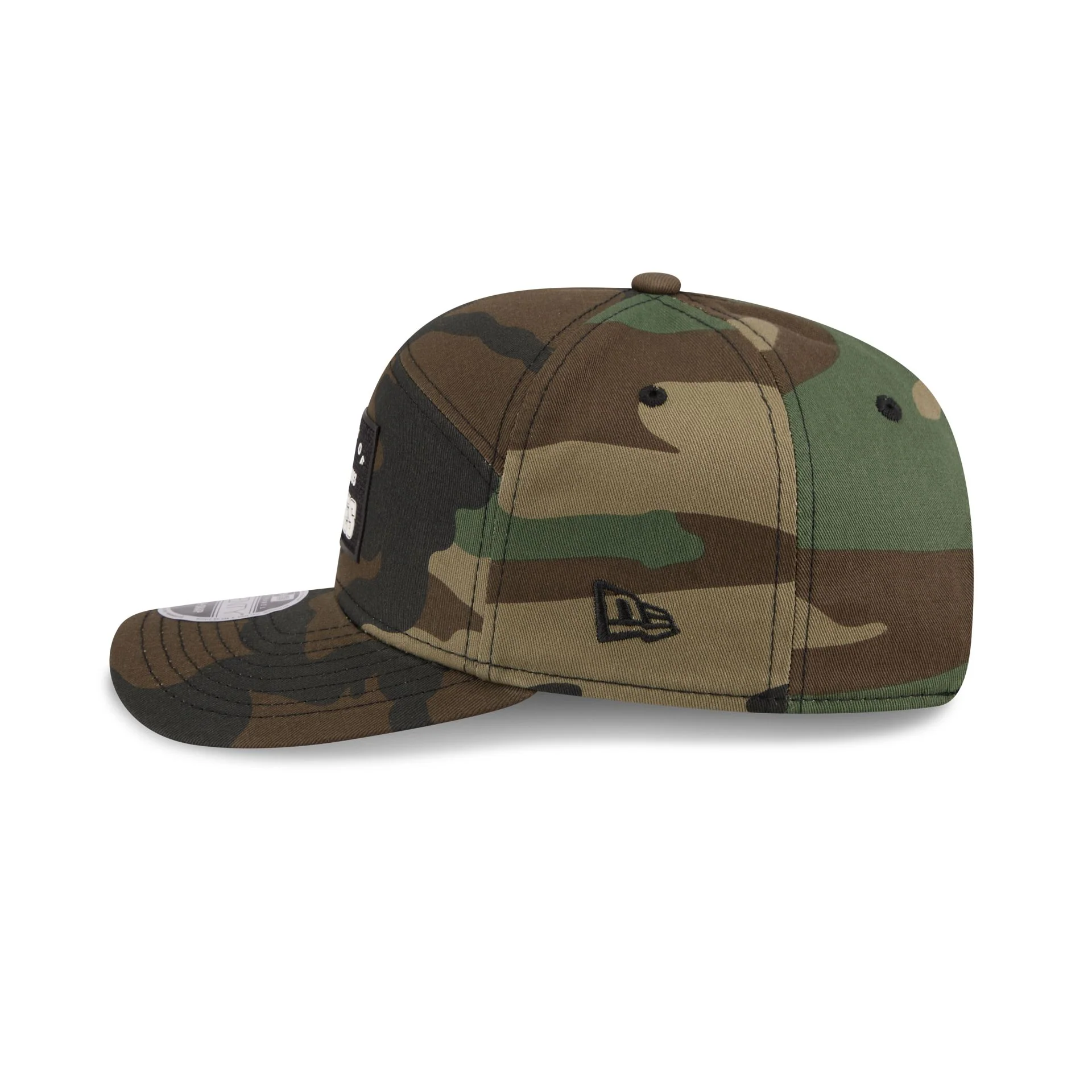 New York Yankees Property of Patch Camo Split Panel 9SEVENTY Stretch-Snap Hat - Image 4
