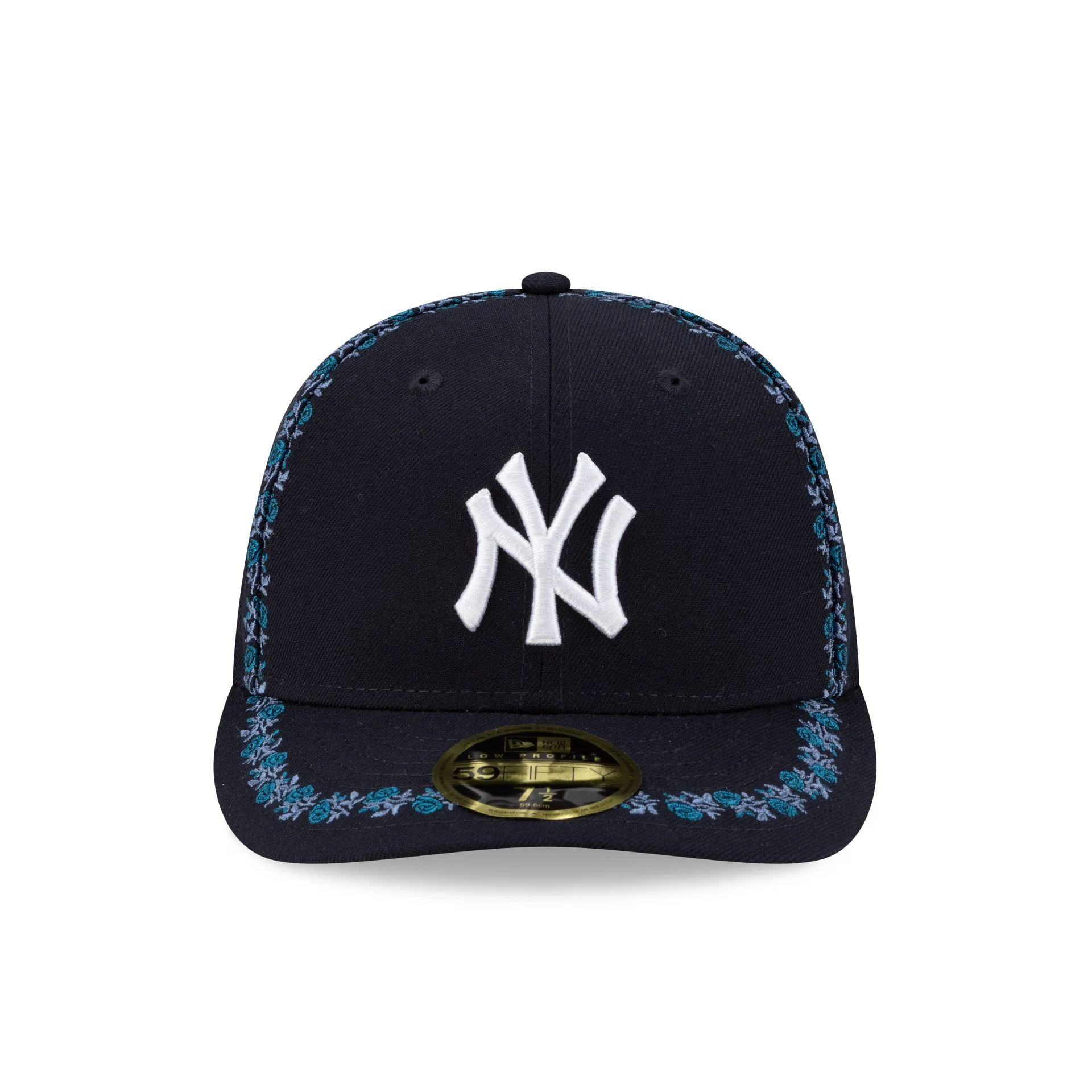 New York Yankees Rose Emblem Low Profile 59FIFTY Fitted Hat - Image 2