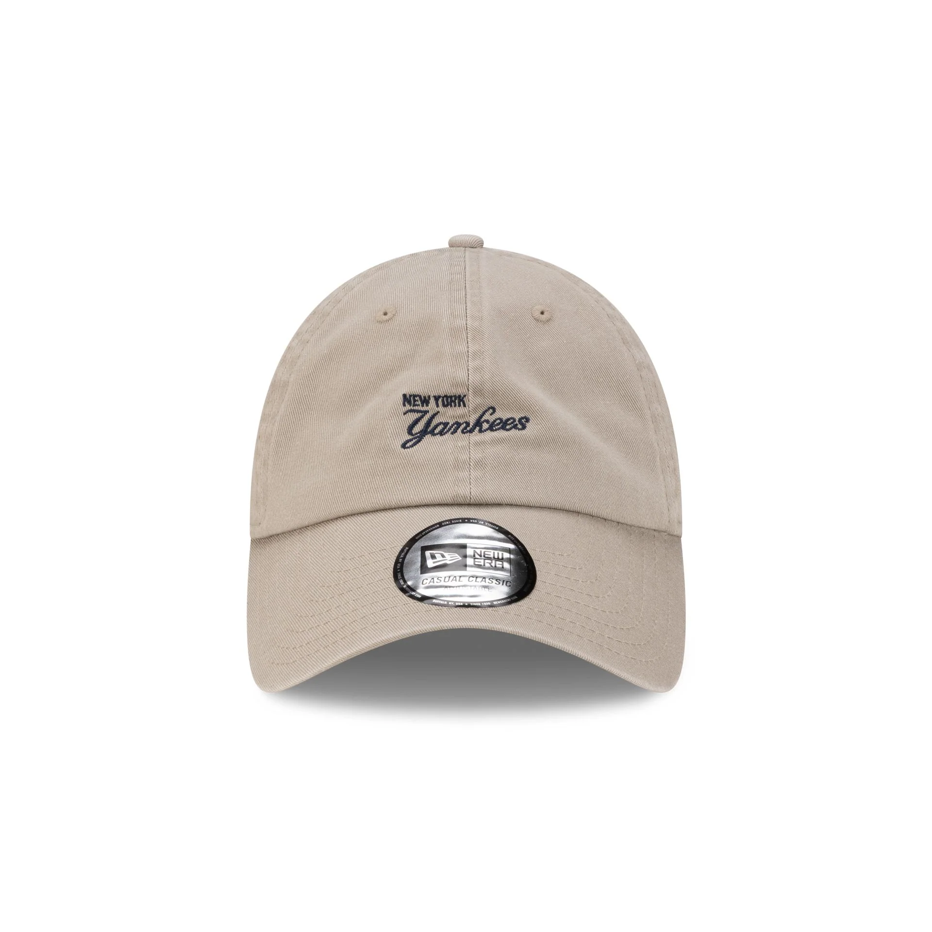 New York Yankees Script Pebble Casual Classic Adjustable Hat - Image 2