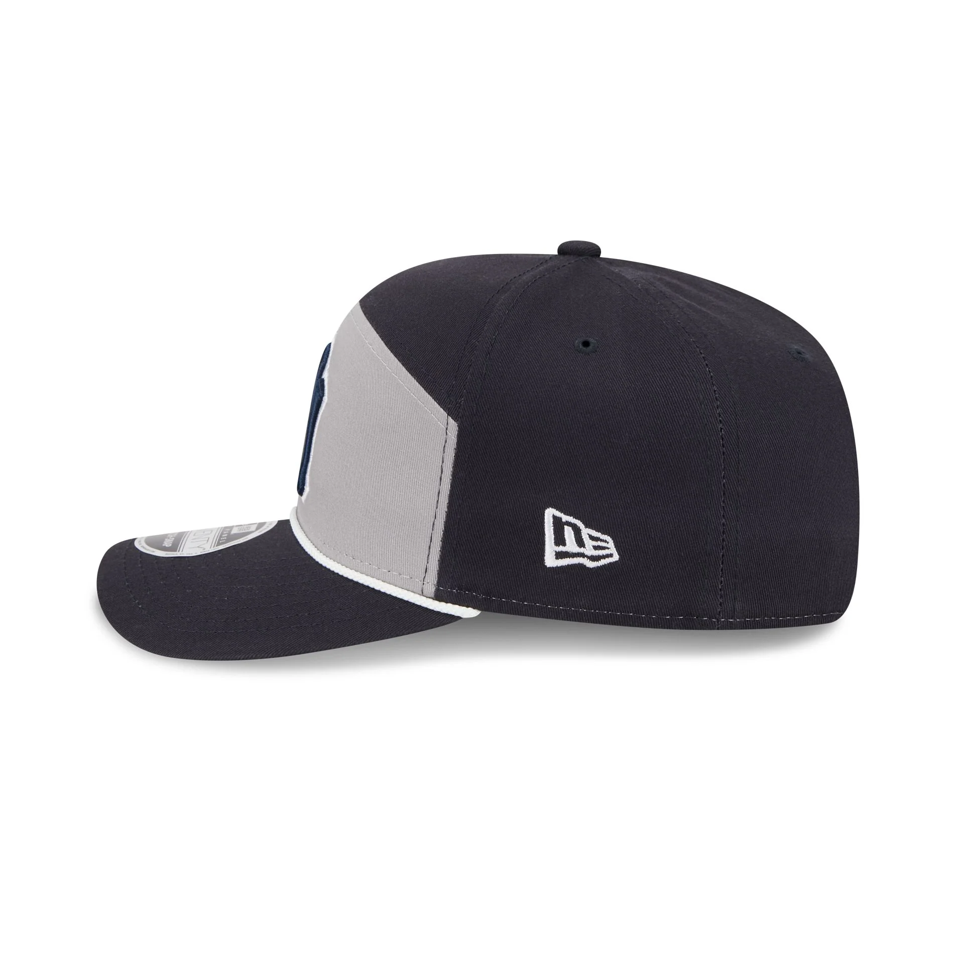 New York Yankees Split Panel 9SEVENTY Stretch-Snap Hat - Image 4