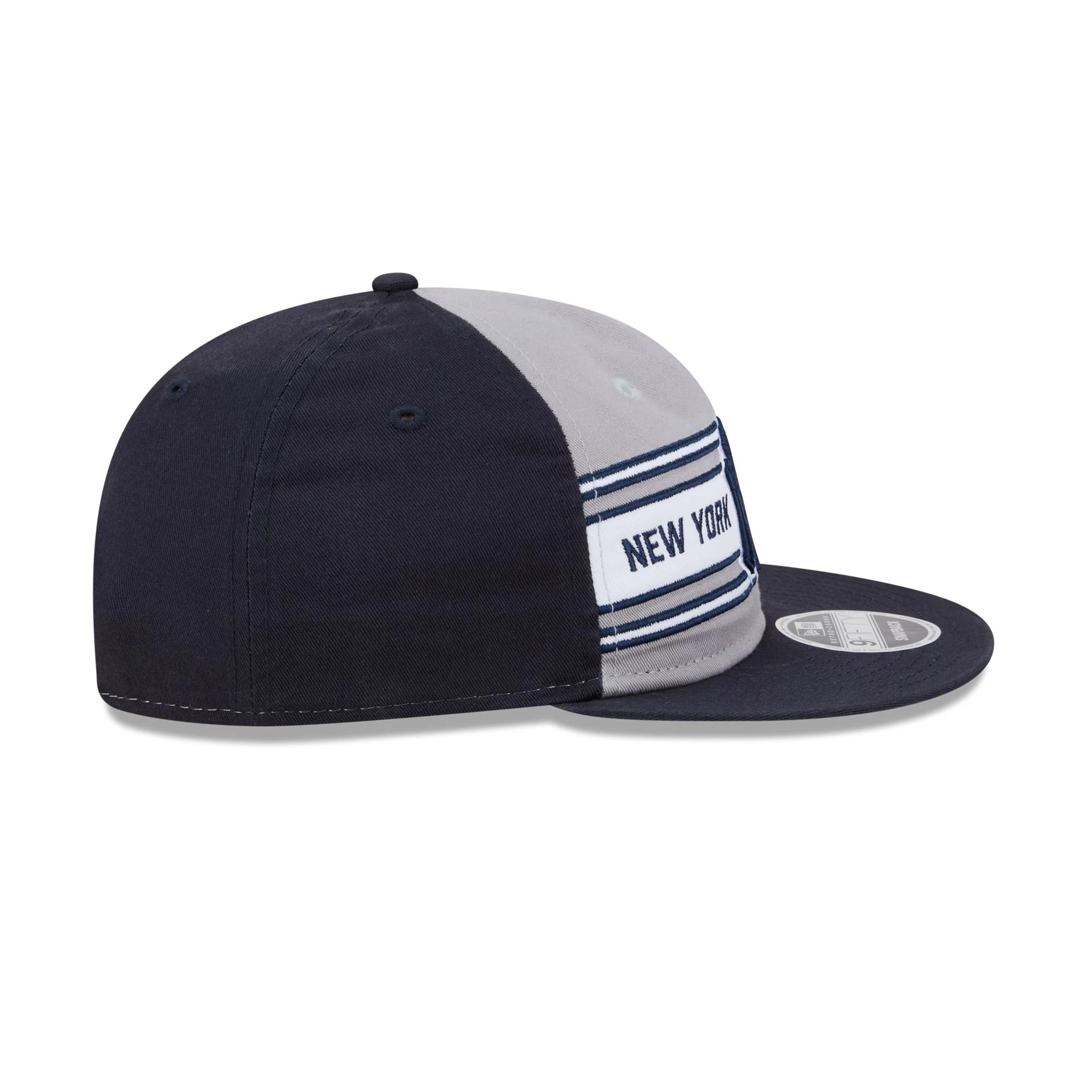New York Yankees Team Stripes Retro Crown 9FIFTY Snapback Hat - Image 5
