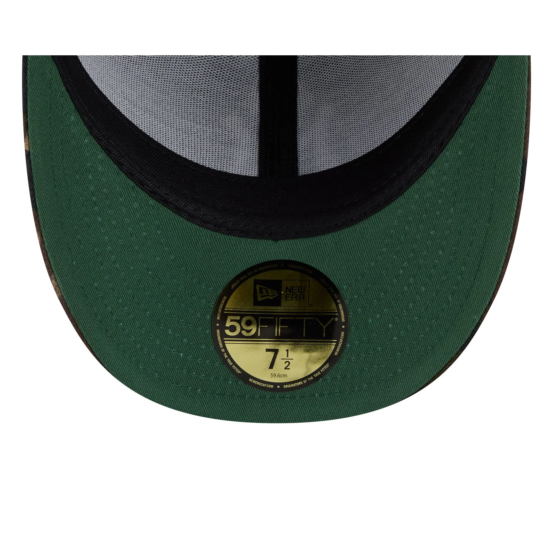 New York Yankees Three Looms Camo Pre-Curve 59FIFTY Fitted Hat - Image 7