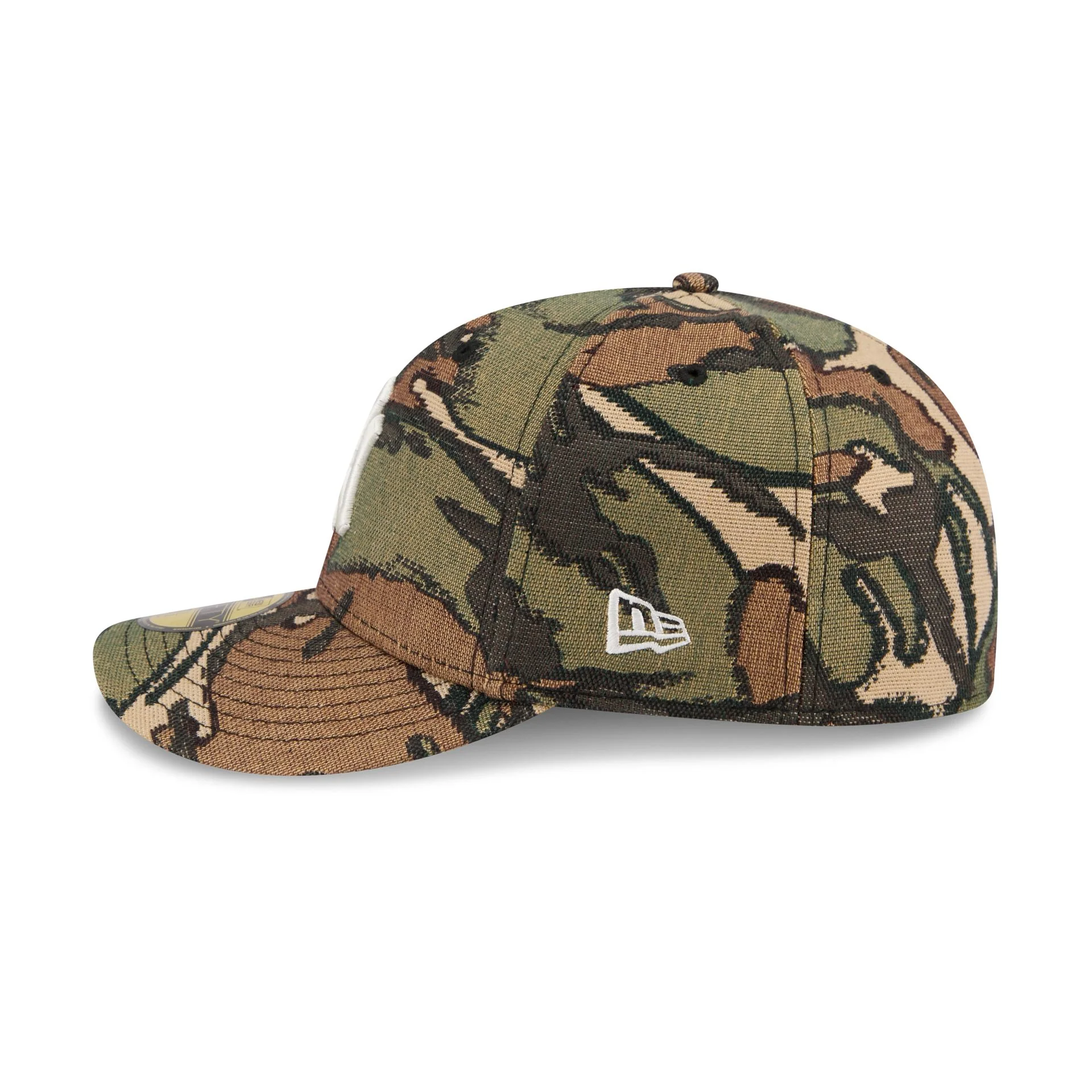 New York Yankees Three Looms Jacquard Camo 59FIFTY Fitted Hat - Image 4