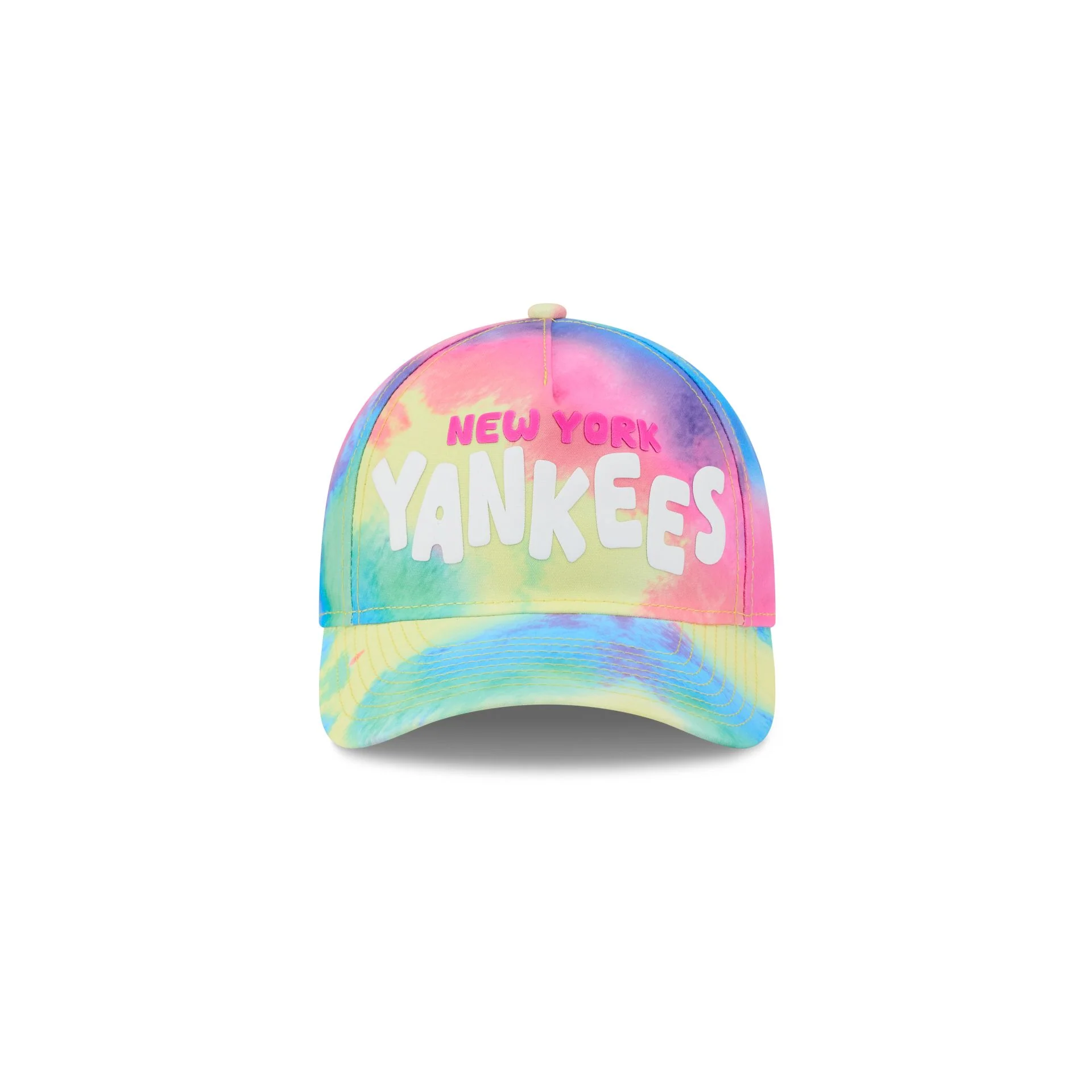 New York Yankees Tie Dye Kids 9FORTY M-Crown A-Frame Snapback Hat - Image 2